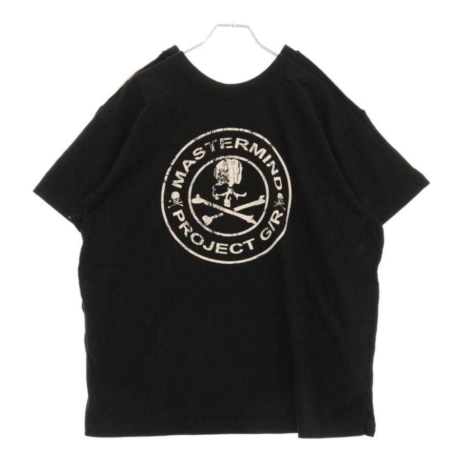 Mastermind Japan × PROJECT G/R Project gr × Mastermind JAPAN TWO FACED OUTSEAM T-SHIRT Size US S / EU 44-46 / 1 - 5 Thumbnail