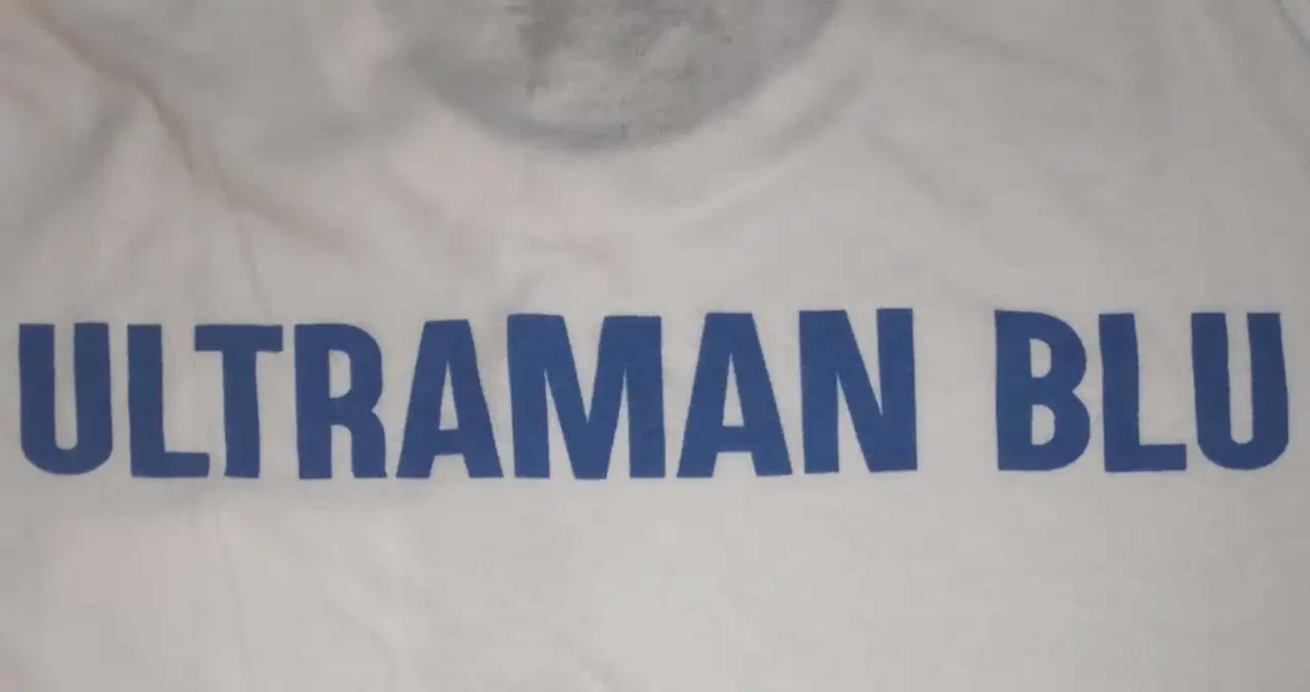Anime × Cartoon Network × Japanese Brand RARE Ultraman R/b Ultraman Rosso Blu Pocket Tee Size US L / EU 52-54 / 3 - 4 Thumbnail