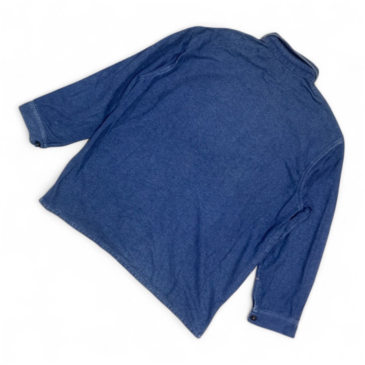 Japan Blue Blue Way Japan Work Line Pull Over Indigo Shirt Size US L / EU 52-54 / 3 - 7 Thumbnail