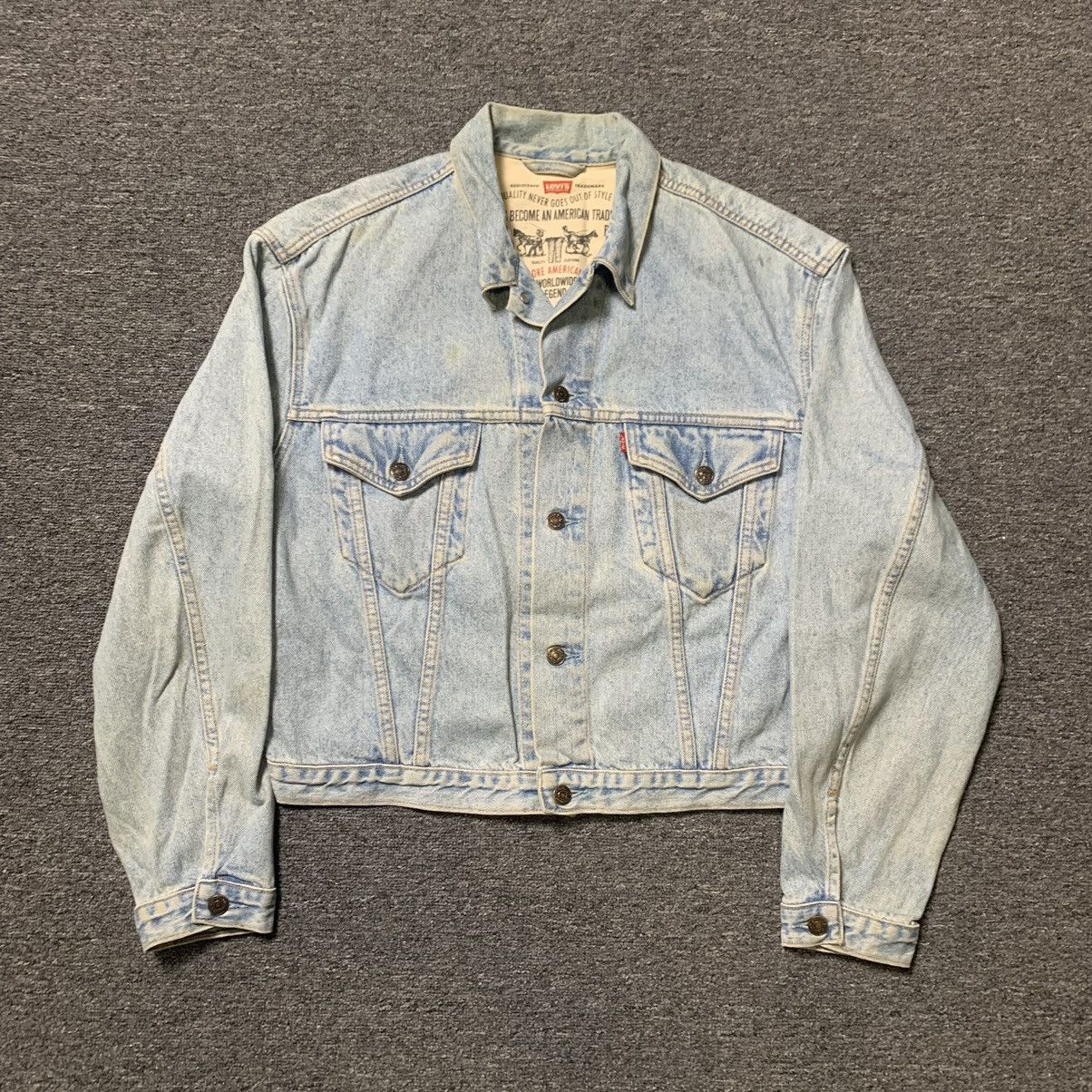 Levi's 1970s Levi’s 70505 Type 3 Denim Trucker Jacket Size US XL / EU 56 / 4 - 1 Thumbnail