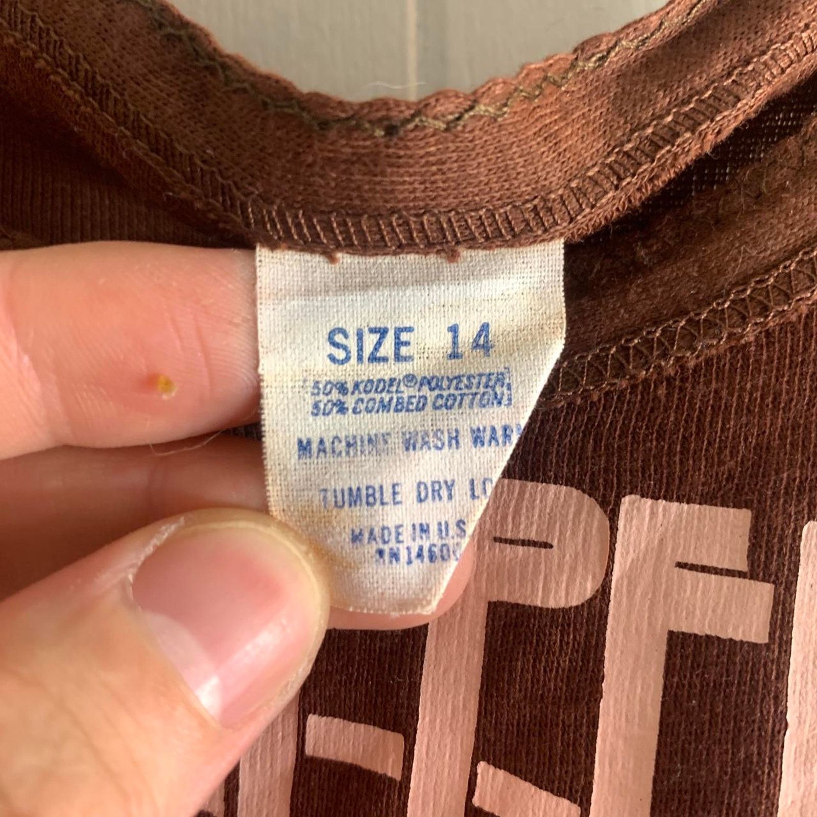 Vintage 1977 LED ZEPPELIN US Tour tank top sleeveless tee shirt 14 L Size XL / US 12-14 / IT 48-50 - 4 Thumbnail