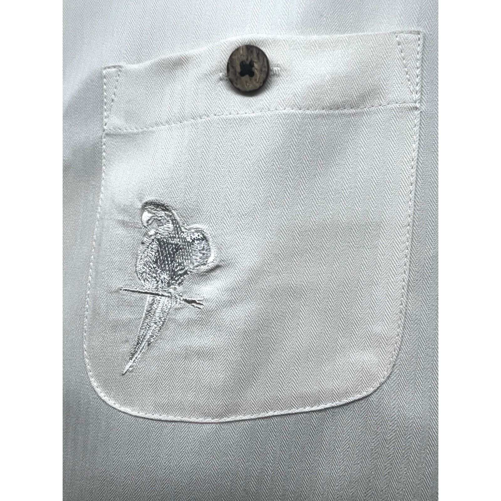 Caribbean Caribbean Embroider Button Up Camp Shirt Medium Pocket New Size US M / EU 48-50 / 2 - 4 Thumbnail
