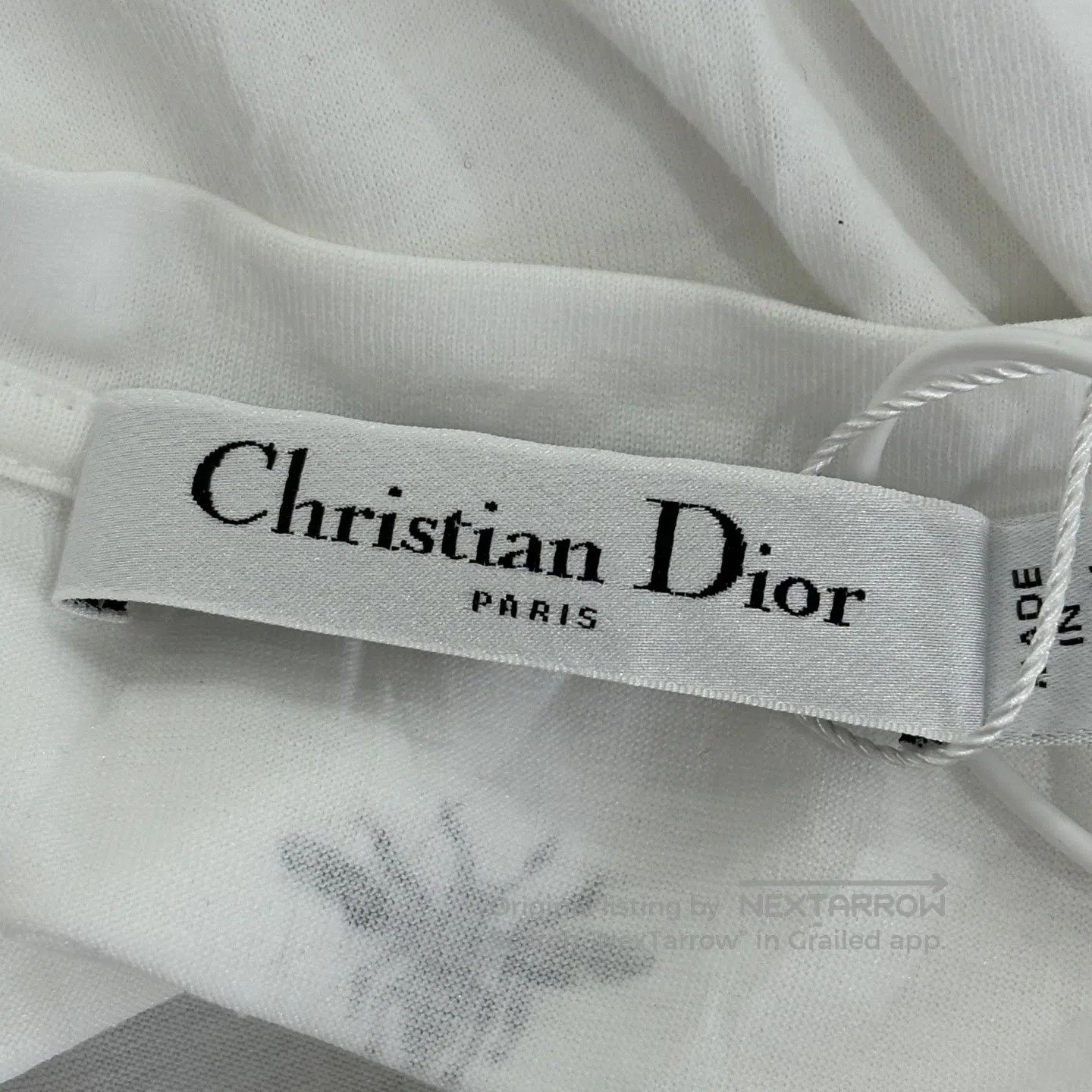 Dior Dior Tears Series FW23 Letter-Printed Round Neck Short-Sle Size S / US 4 / IT 40 - 3 Thumbnail