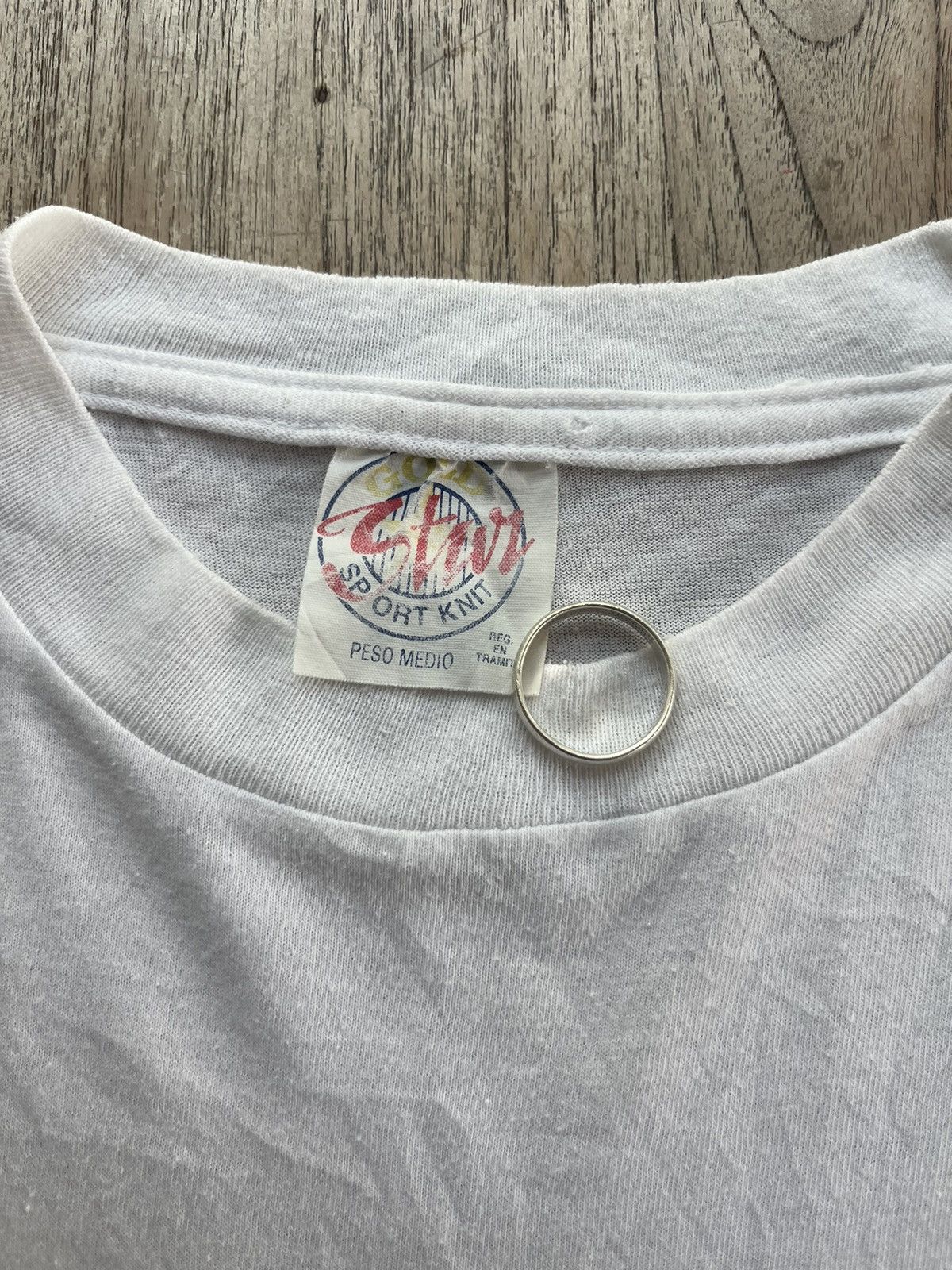 Vintage Vintage IYA Basra ! Sub comandante Marcos T-shirt Size US L / EU 52-54 / 3 - 4 Thumbnail