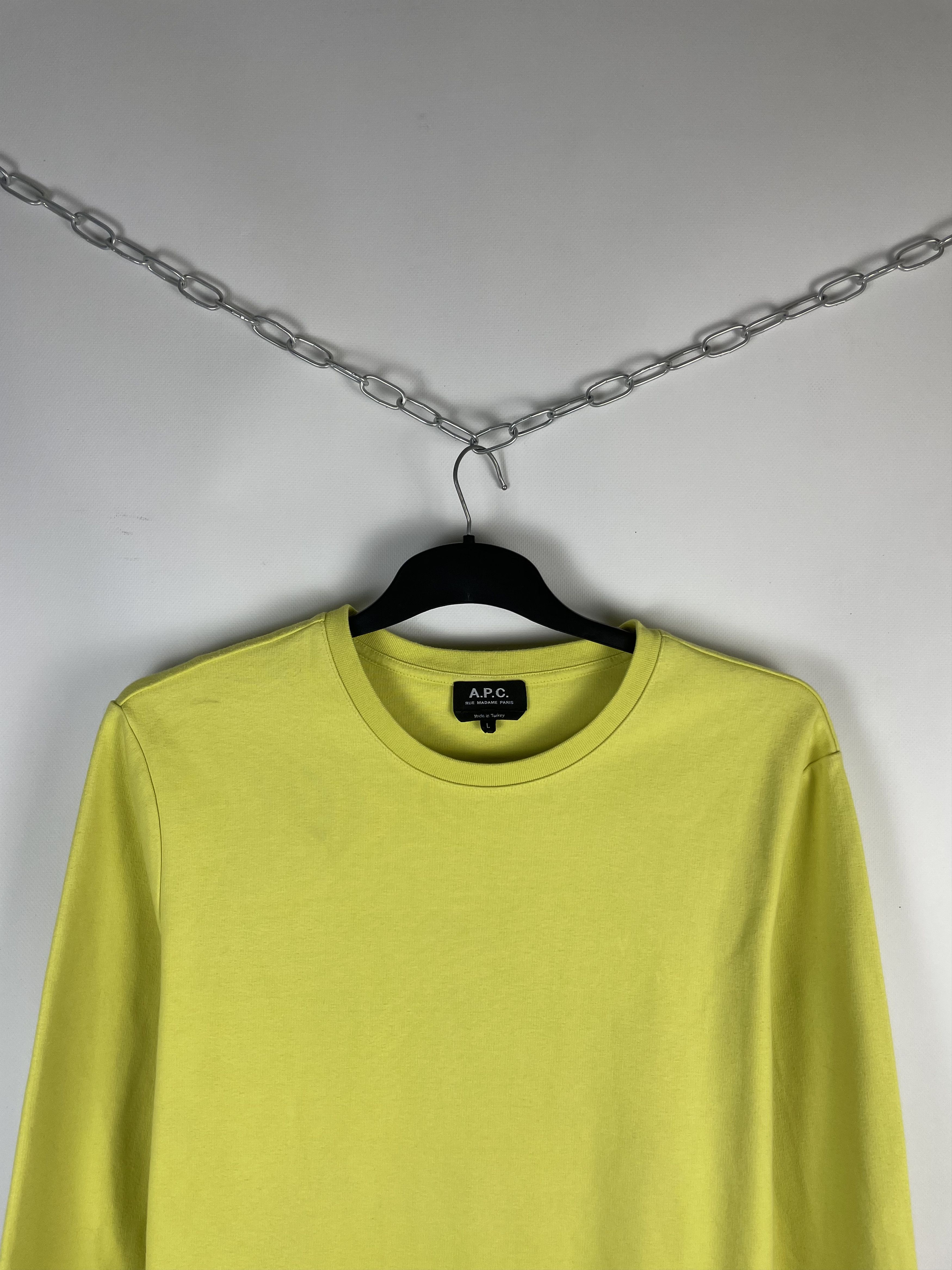 A.P.C. A.P.C Japan Crewneck APC Sweatshirt Size US L / EU 52-54 / 3 - 3 Thumbnail
