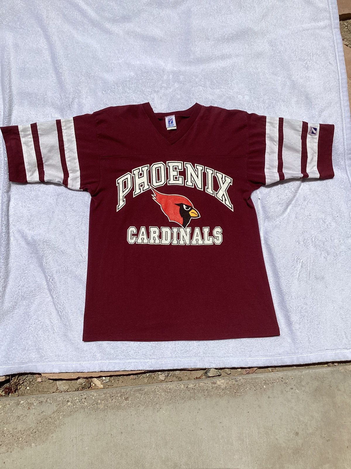 1990s ReDyed Phoenix Cardinals Football Style T-Shirt by Logo 7