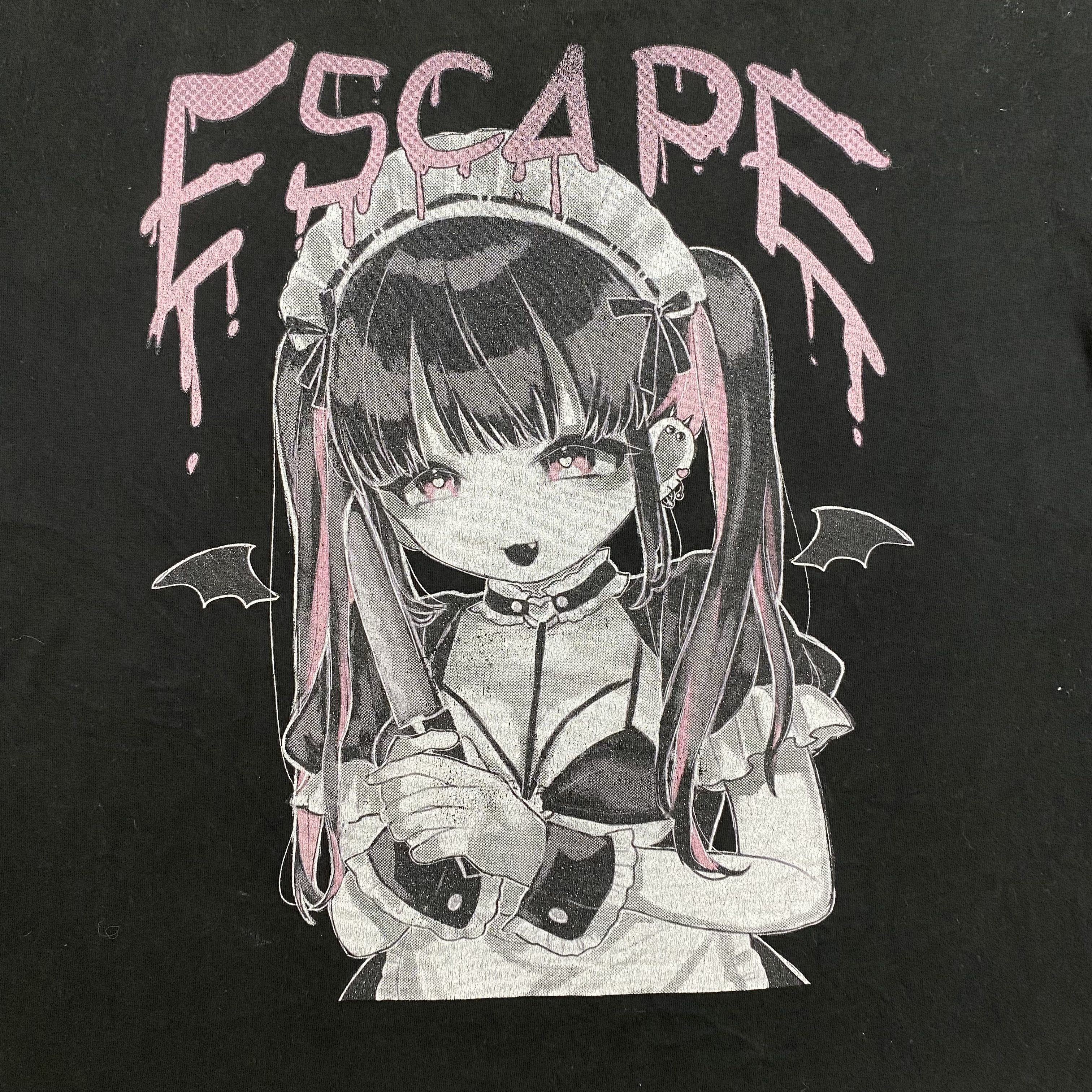 Anime Rare Anime Maid Graphic Tee-M074 Size US XL / EU 56 / 4 - 3 Thumbnail