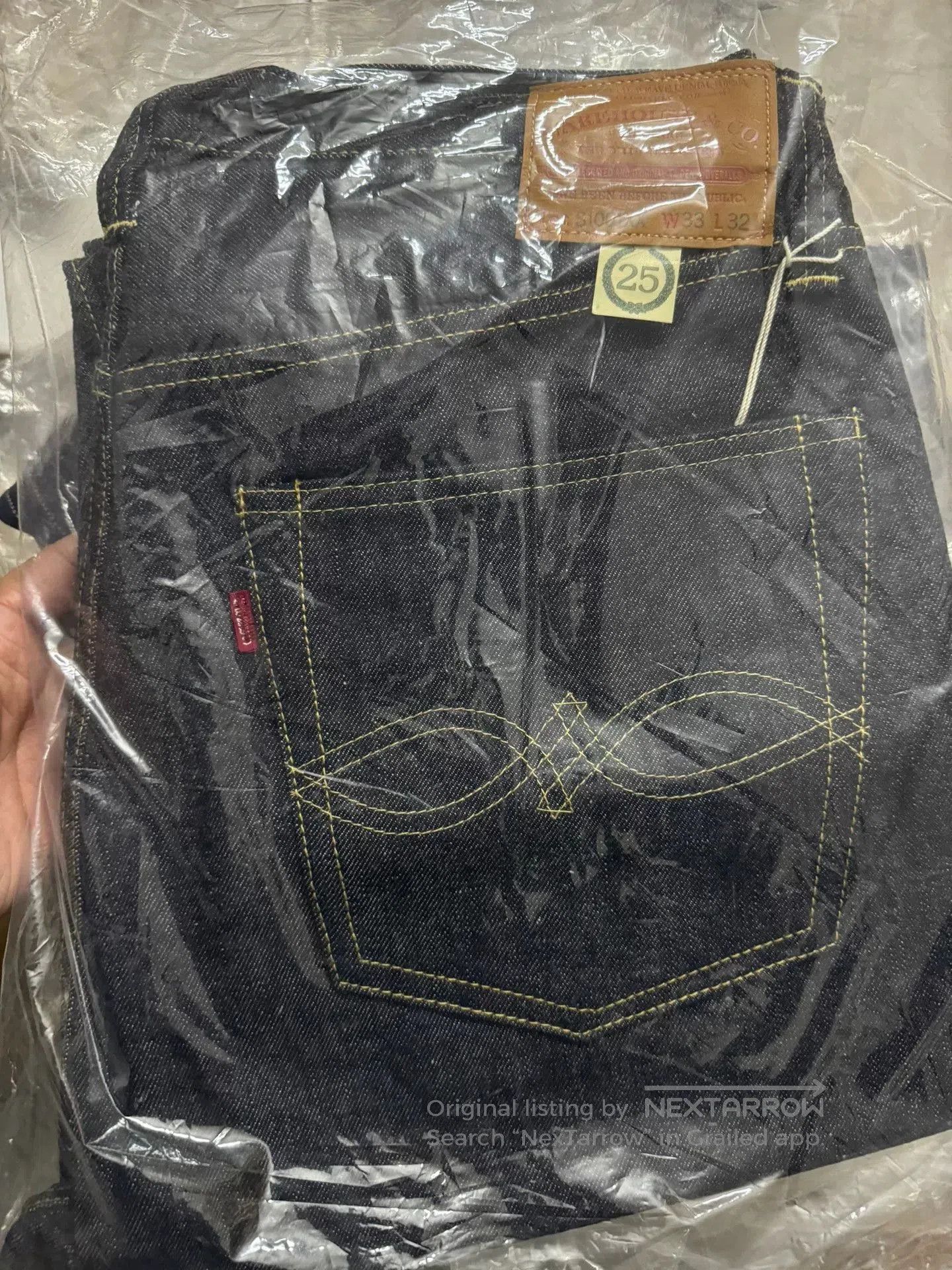 Warehouse & Co. Warehouse W1001XX Denim Jeans for Sale. Size US 34 / EU 50 - 1 Thumbnail