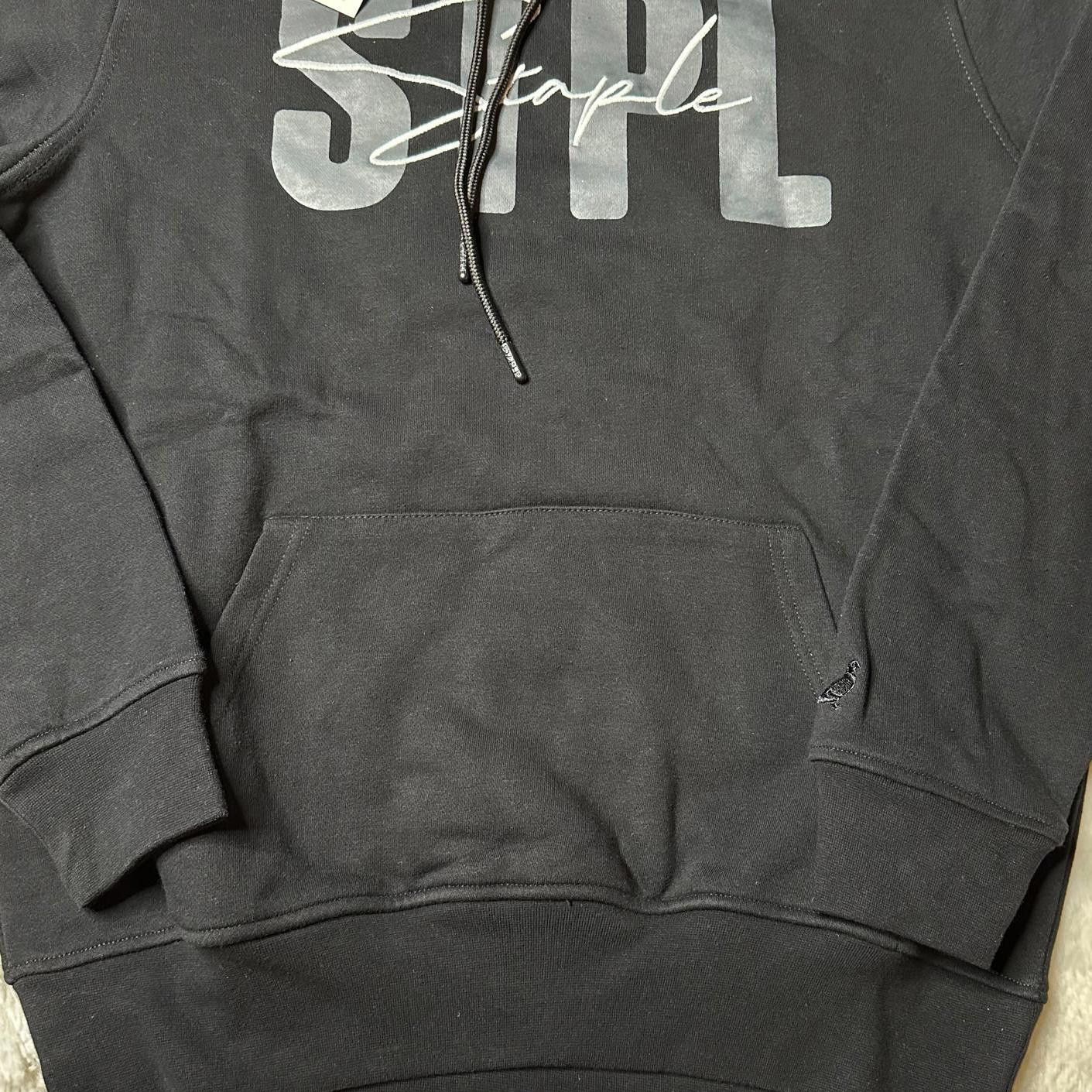 NWT Staple Black Logo Pullover Hoodie Men’s XS