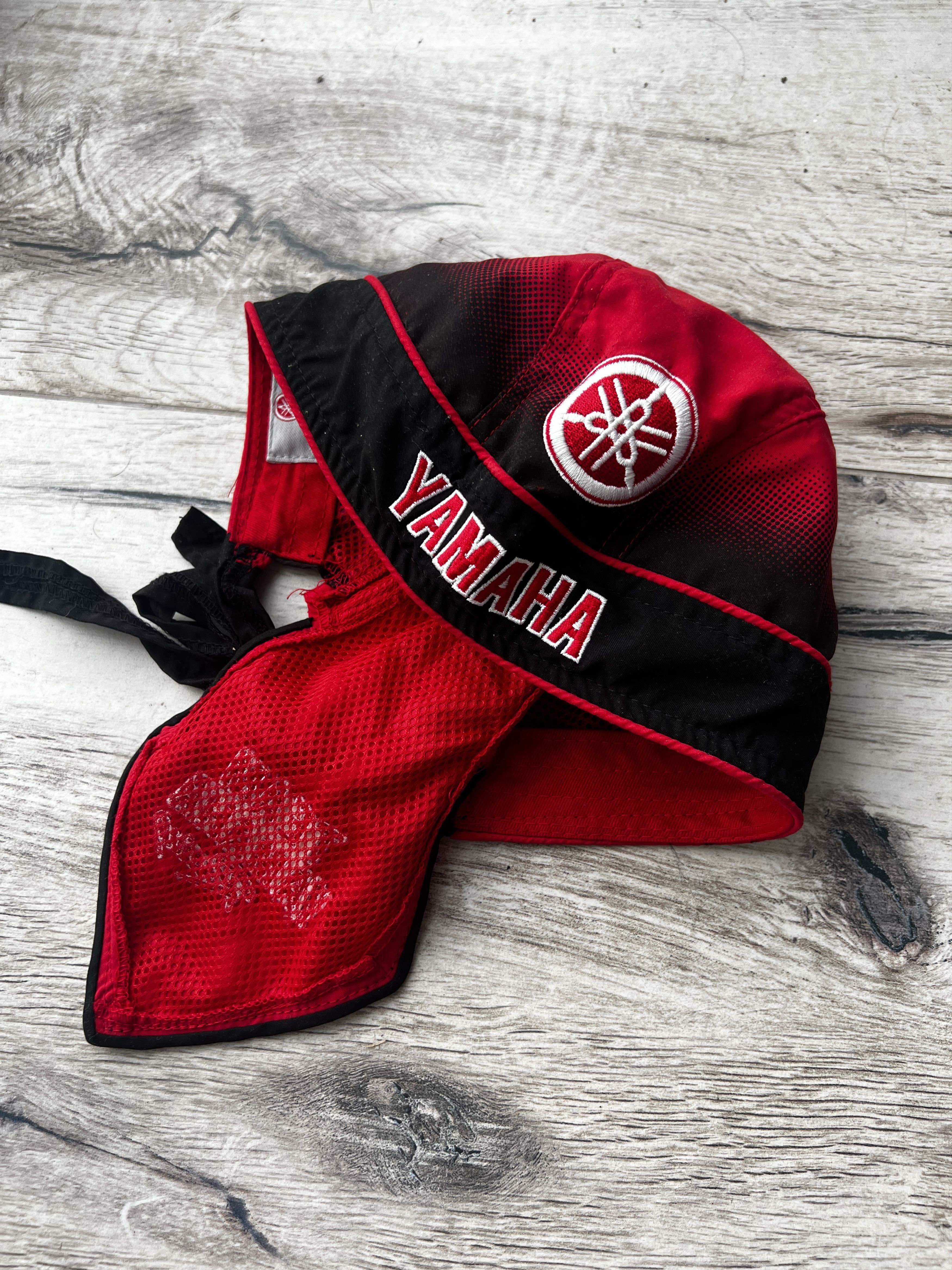 Vintage × Yamaha Vintage Yamaha Racing Bandana Biker Hat Size ONE SIZE - 1 Thumbnail