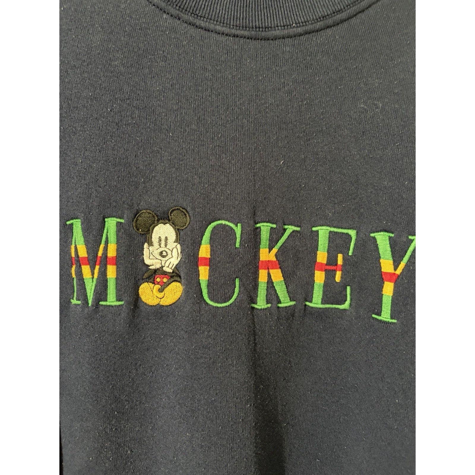 Mickey & Co. Vtg Mickey Mouse Crewneck Sz XL Disney 90’s Mickey & Co Blue Size US XL / EU 56 / 4 - 2 Thumbnail