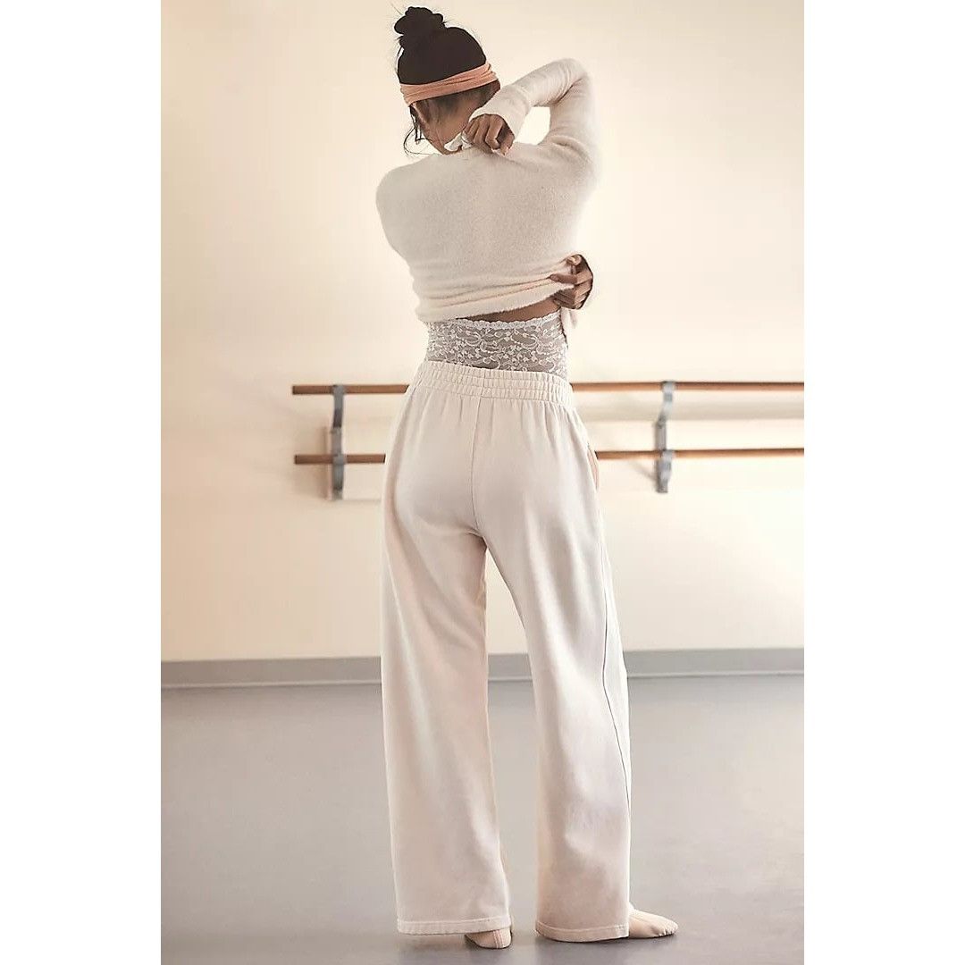 P.E Nation P.E Nation Adventurer Trackpant Organic Cotton Wide Leg Blus Size 32" / US 10 / IT 46 - 4 Thumbnail