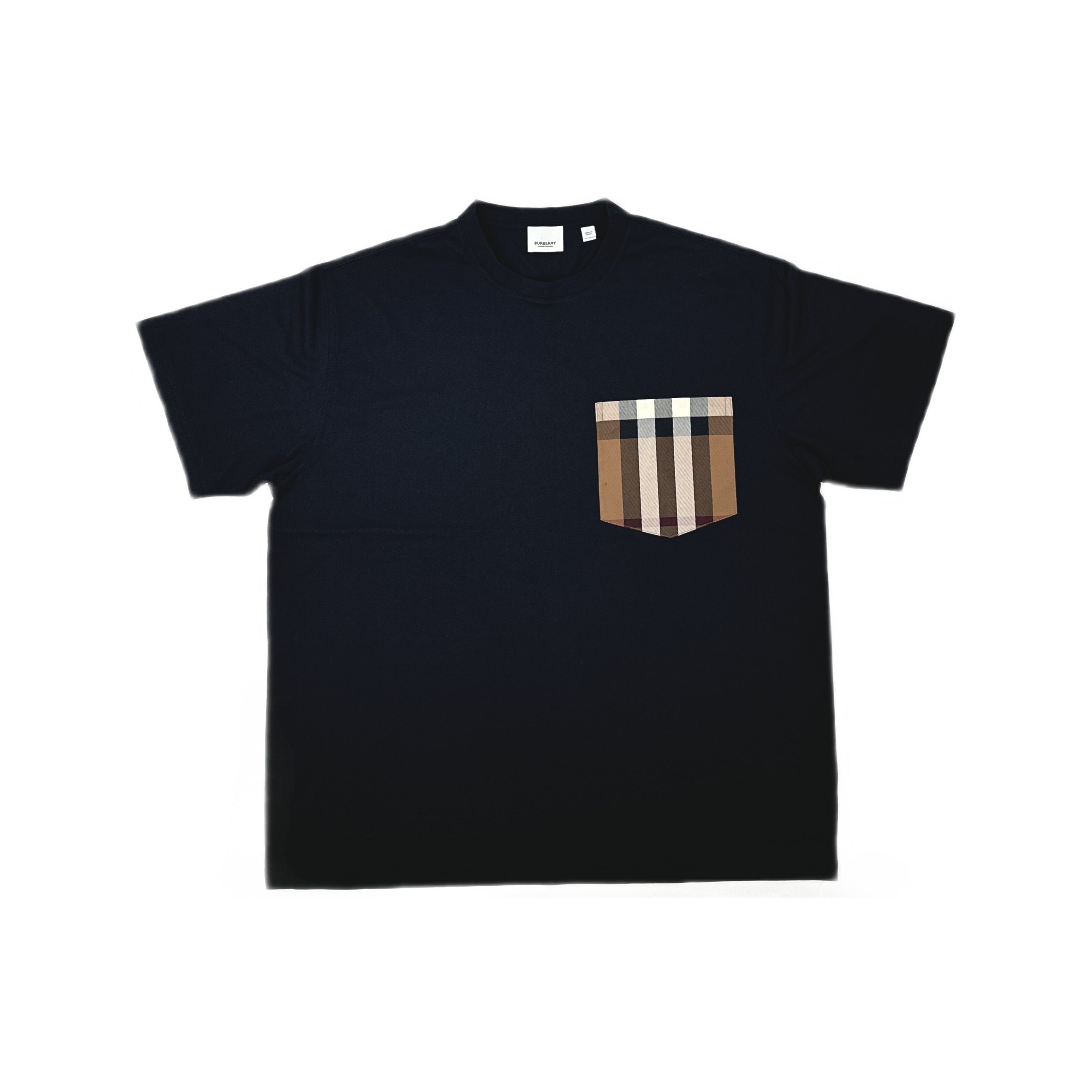 Burberry Burberry Check Pocket T-Shirt Size L Size L / US 10 / IT 46 - 1 Thumbnail