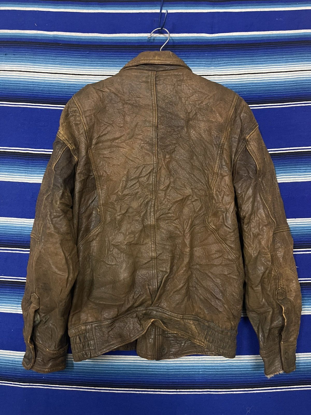 Vintage VERY RARE 🔥 Vintage RONA IMPERIAL AIR WAYS Leather Jacket Size US M / EU 48-50 / 2 - 11 Thumbnail