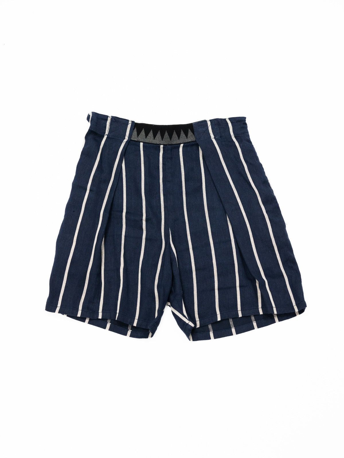 Kapital Kapital Striped Velcro Patch Shorts Size US 32 / EU 48 - 1 Thumbnail