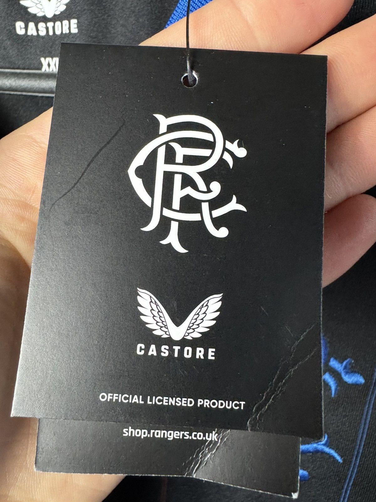 Castore Glasgow Rangers 2022 2023 Fourth Shirt Soccer Jersey Castore Size US XXL / EU 58 / 5 - 7 Thumbnail