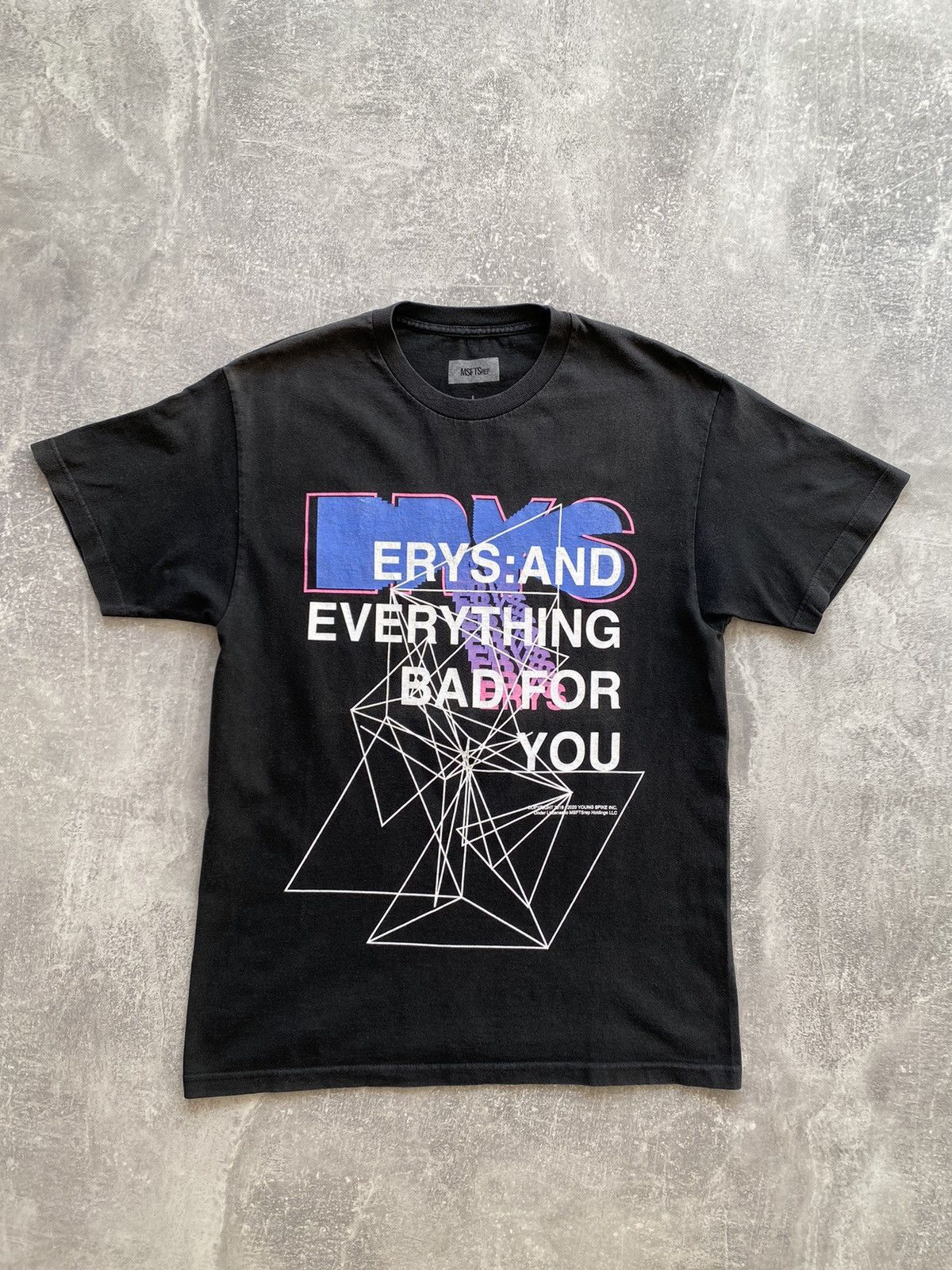Jaden Smith × Misfits MSFTSrep Erys and Everything Bad For you T shirt Size US S / EU 44-46 / 1 - 1 Thumbnail