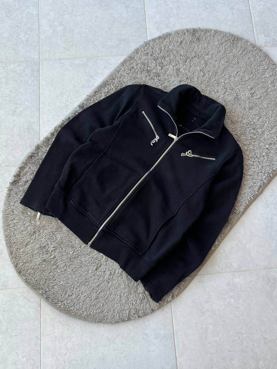 John Galliano JOHN GALLIANO Avant Garde Zip Skull Logo Black Color Size S Size US S / EU 44-46 / 1 - 4 Thumbnail