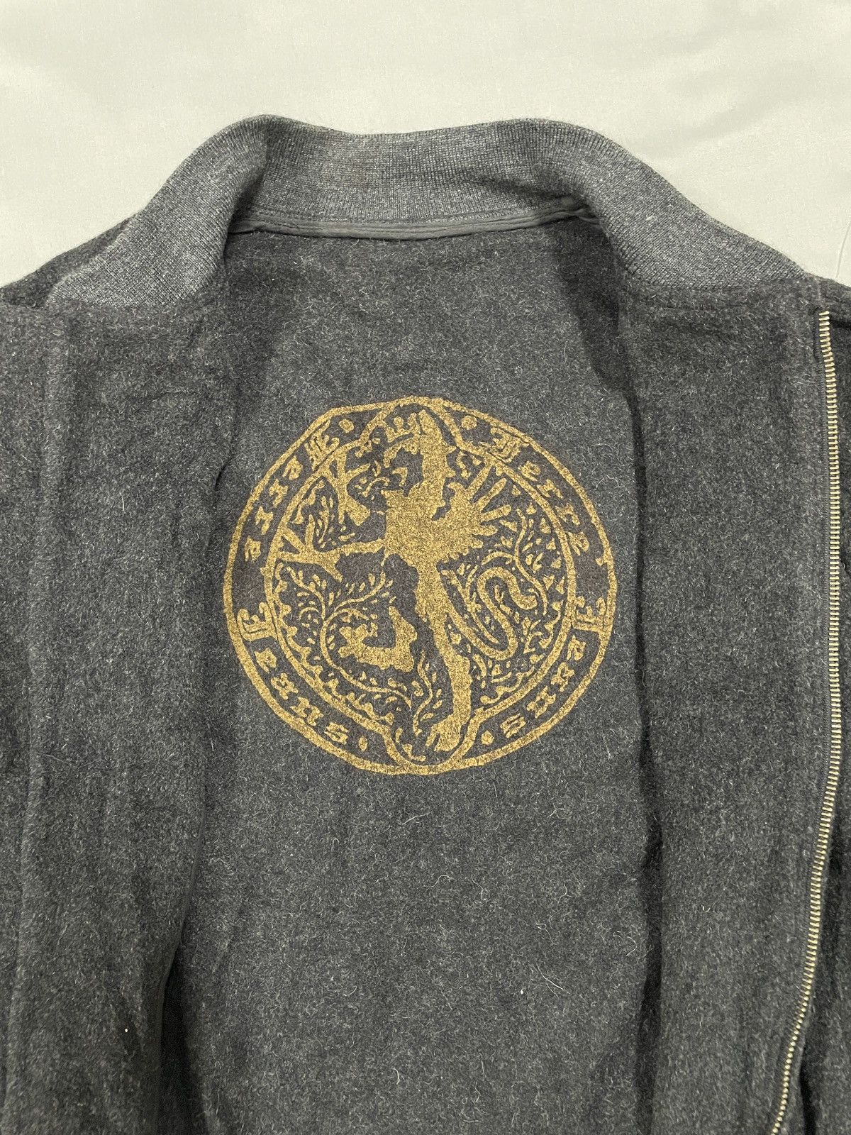 Ferre × Gianfranco Ferre × Vintage Vintage Ferre Jeans wool bomber jacket size 42 Size US XL / EU 56 / 4 - 7 Thumbnail