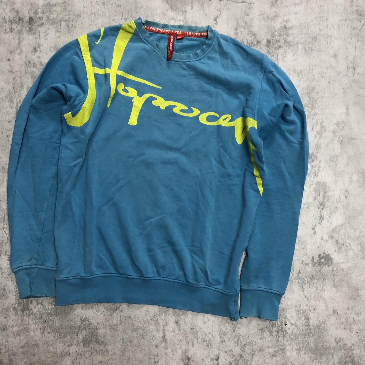 Other Blue and yellow Hysteric Glamour sweatshirt #skater Size US XL / EU 56 / 4 - 1 Thumbnail