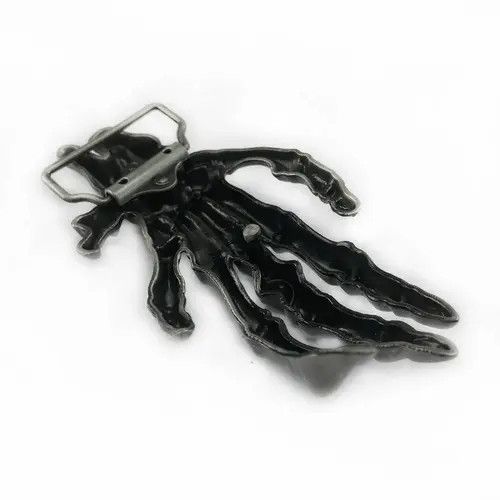 VIBE Skull Hands Metal belt buckle ( no belt ) Size ONE SIZE - 5 Thumbnail