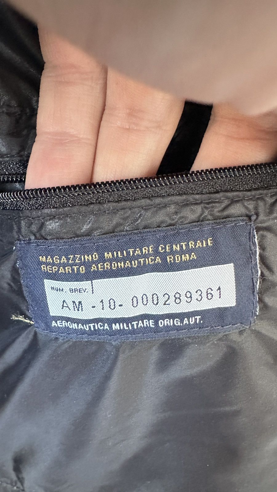 Aeronautica Militare Aeronautica Militare Italian Air Force Puffer Jacket Down Size US XL / EU 56 / 4 - 16 Thumbnail