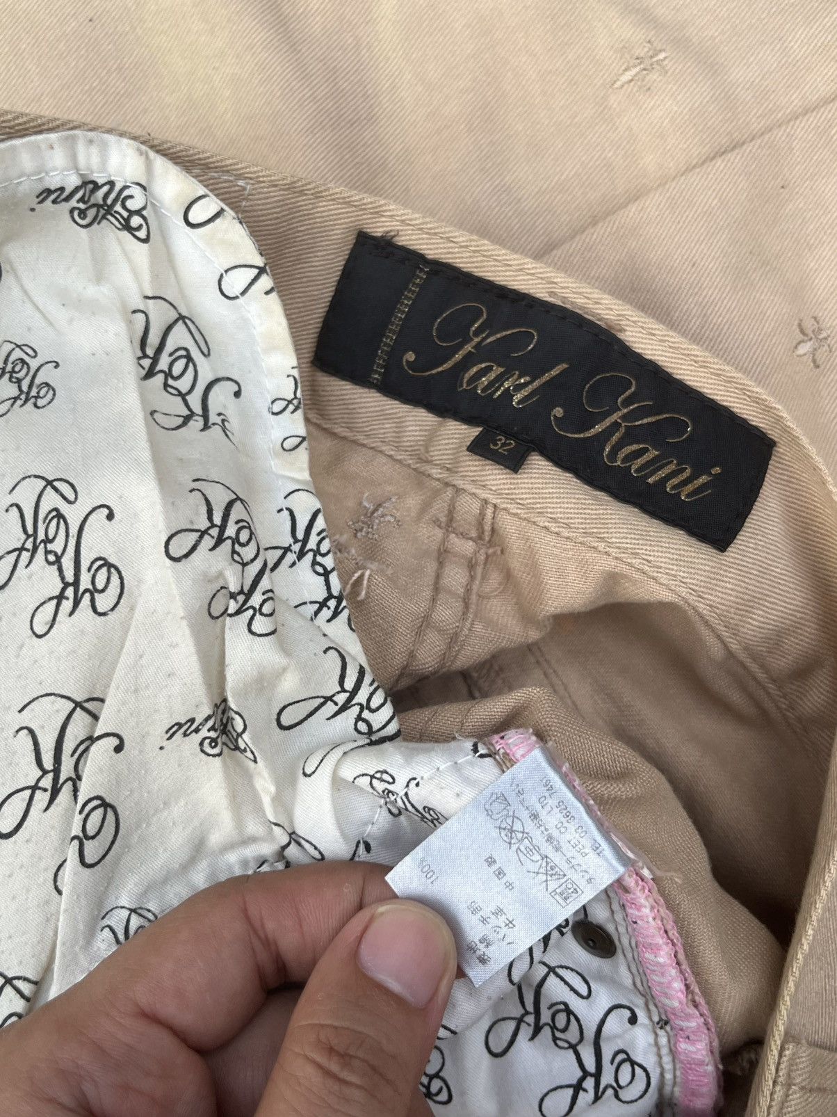 Karl Kani Vintage Karl Kani Dagger Embroidery All Over Loose Leg Pants Size US 32 / EU 48 - 17 Thumbnail