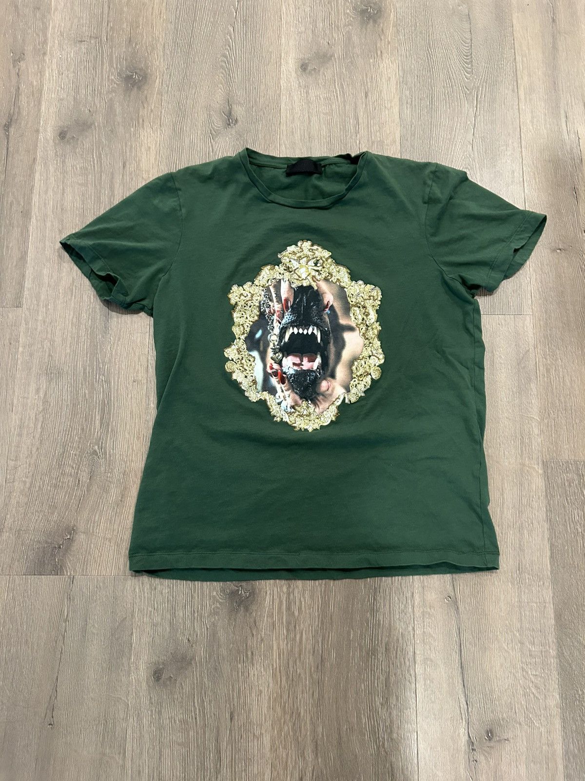 Other Men's Graphic T-Shirt w/ Bold Wolf Print, Statement Art Tee Size US M / EU 48-50 / 2 - 1 Thumbnail