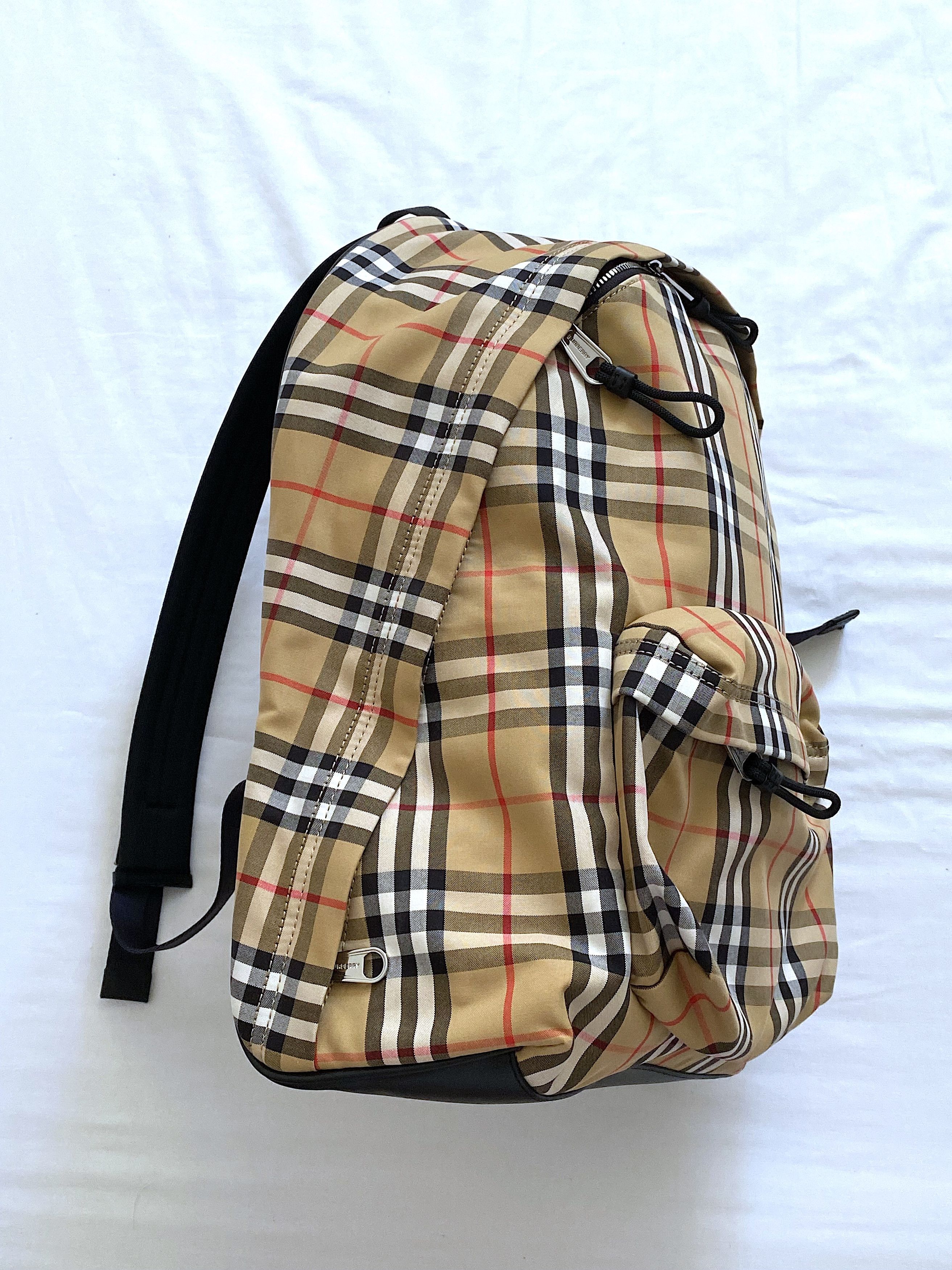 Burberry Vintage check backpack Size ONE SIZE - 6 Thumbnail