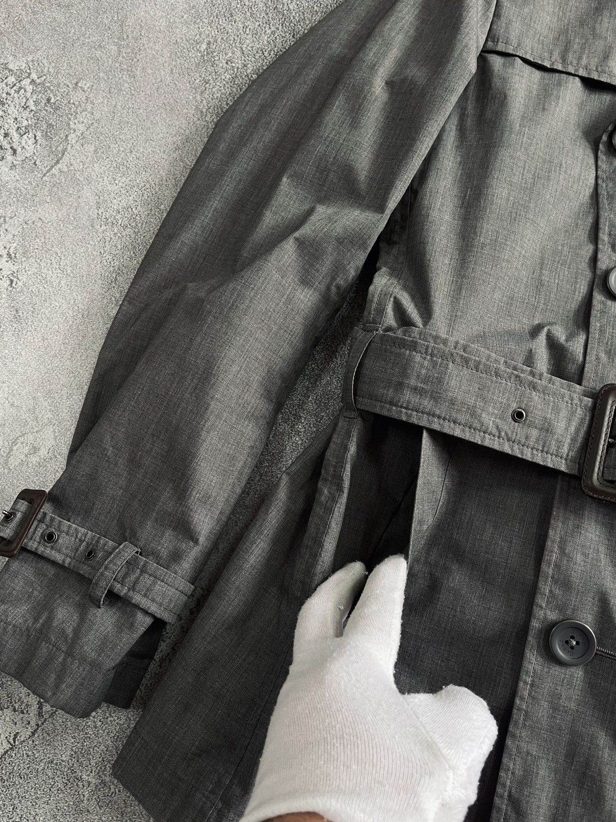 Herno Herno Trench Jacket Belted Double Breasted ITALY Size 46 / S Size US S / EU 44-46 / 1 - 7 Thumbnail