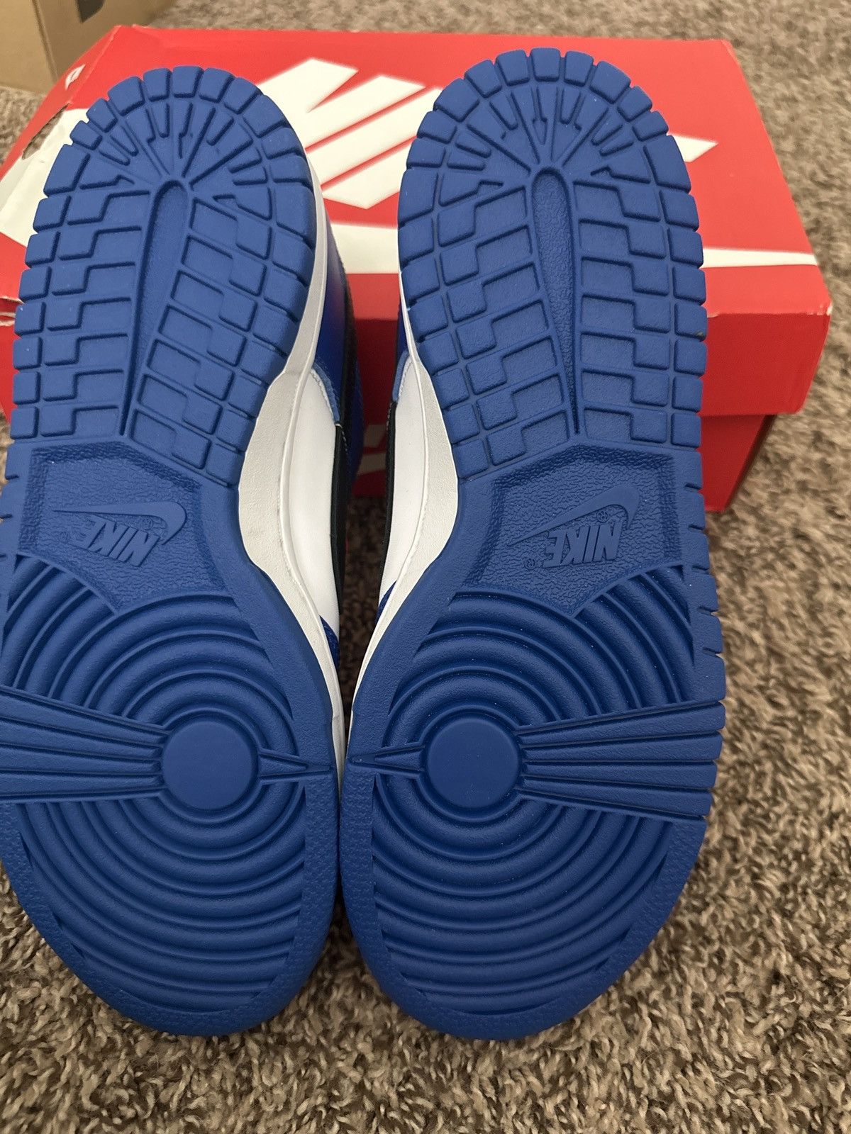 Nike Nike Dunk Crimson Game Royal (GS) Size US 6 / EU 39 - 4 Thumbnail