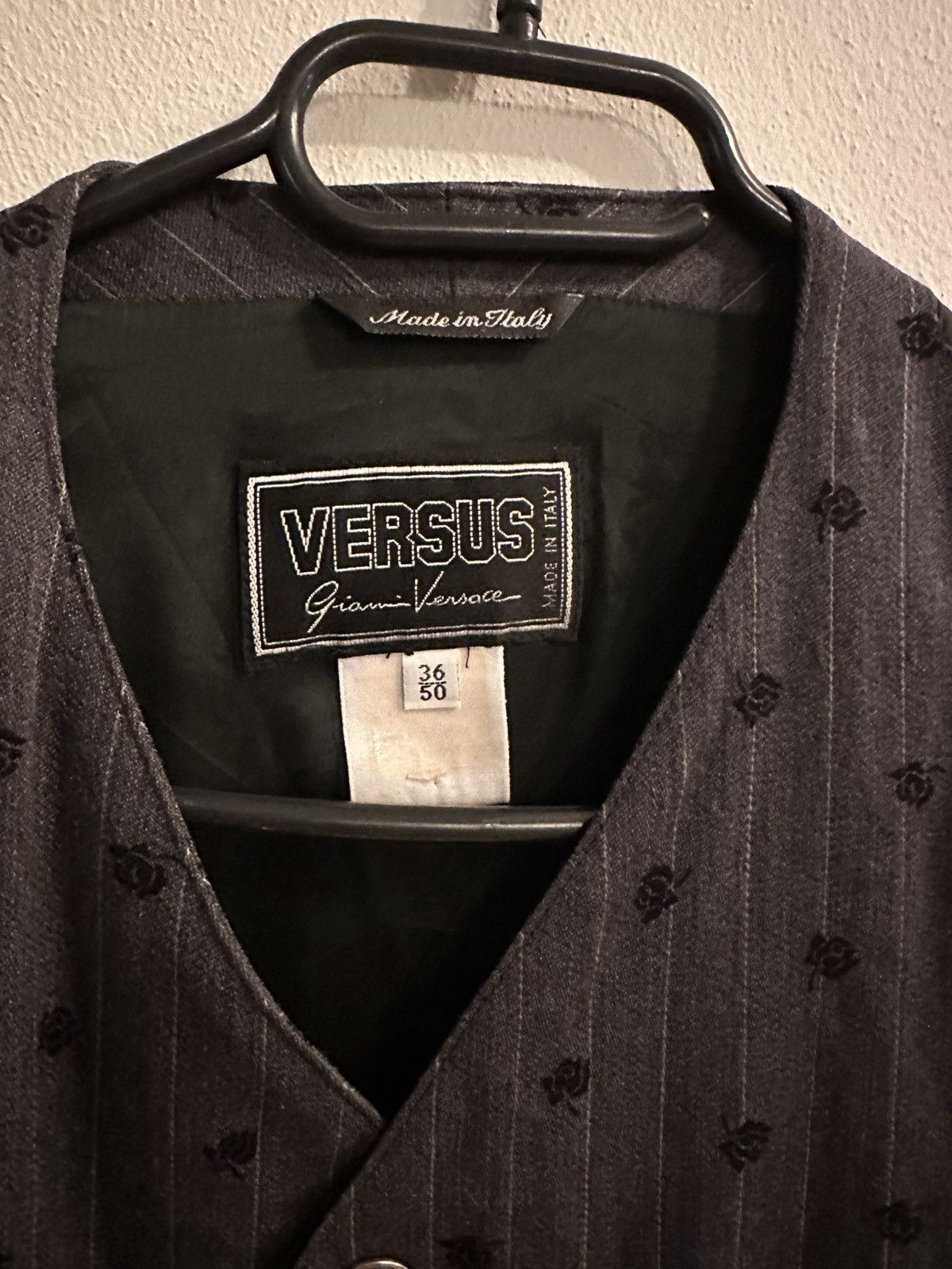 Versus Versace Vintage Versus Gianni Versace suit – Medusa details - Unique Size 40R - 2 Thumbnail