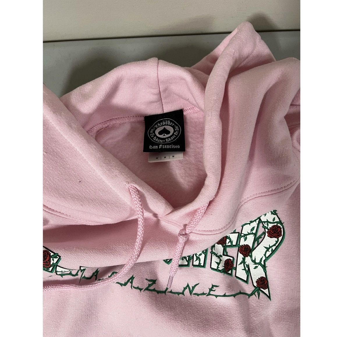 Thrasher ‘Thrasher Magazine’ Logo Sweatshirt Pullover Hoodie Size M🌹✨ Size US M / EU 48-50 / 2 - 4 Thumbnail