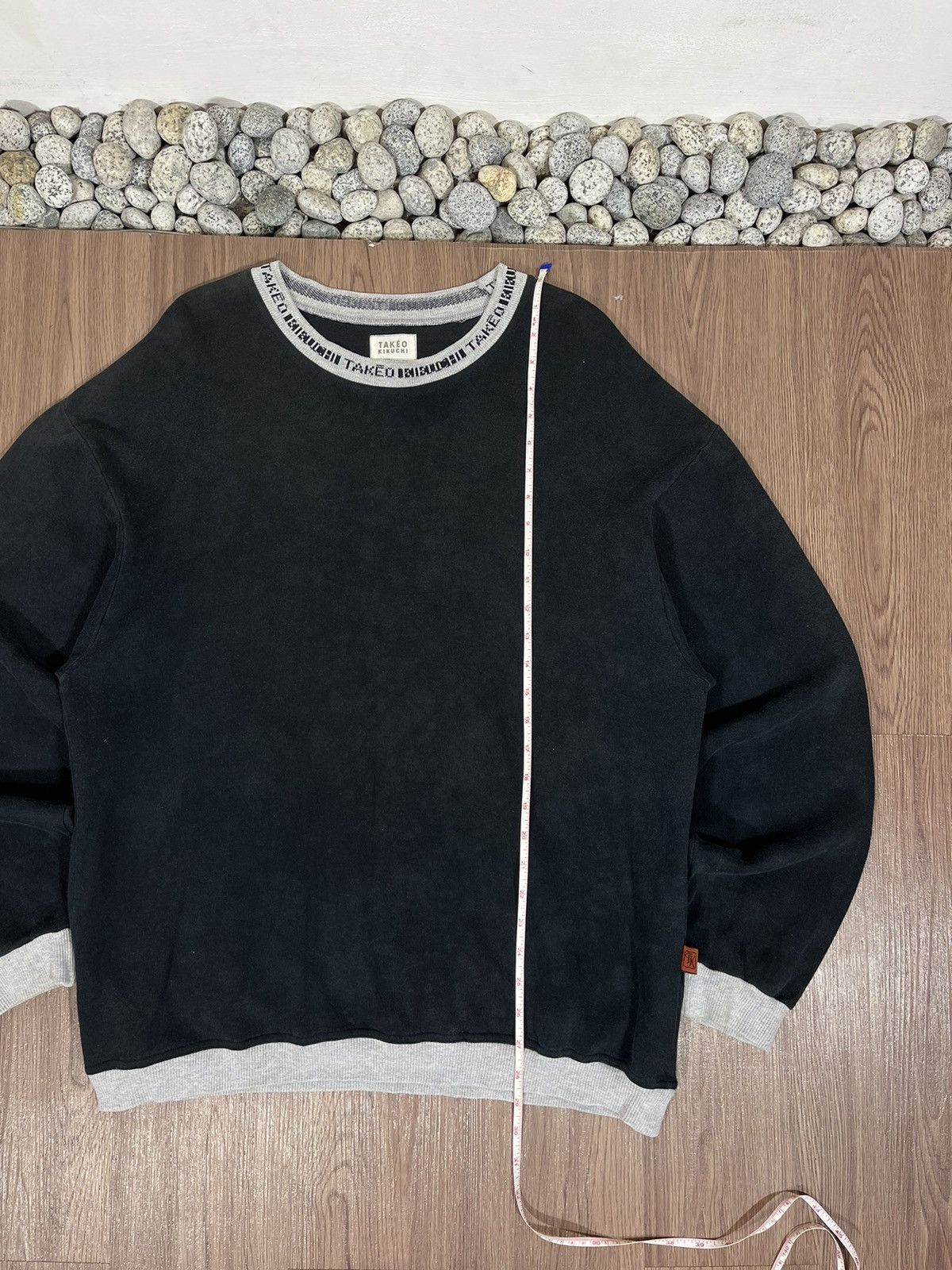 Japanese Brand × Takeo Kikuchi 00’s Takeo Kikuchi Japan Neck Taped Sweatshirt Size US XL / EU 56 / 4 - 11 Thumbnail