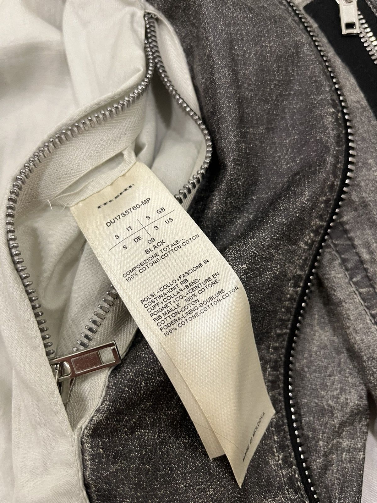 Rick Owens Rick Owens Drkshdw Rare Wet Asphalt MA-1 Bomber Jacket Size US S / EU 44-46 / 1 - 9 Thumbnail