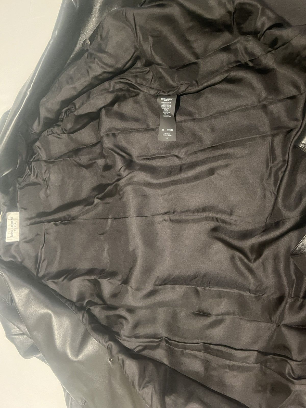 Saint Laurent Paris Saint Laurent men’s leather trench coat. 50/40. $14000 Size US M / EU 48-50 / 2 - 7 Thumbnail