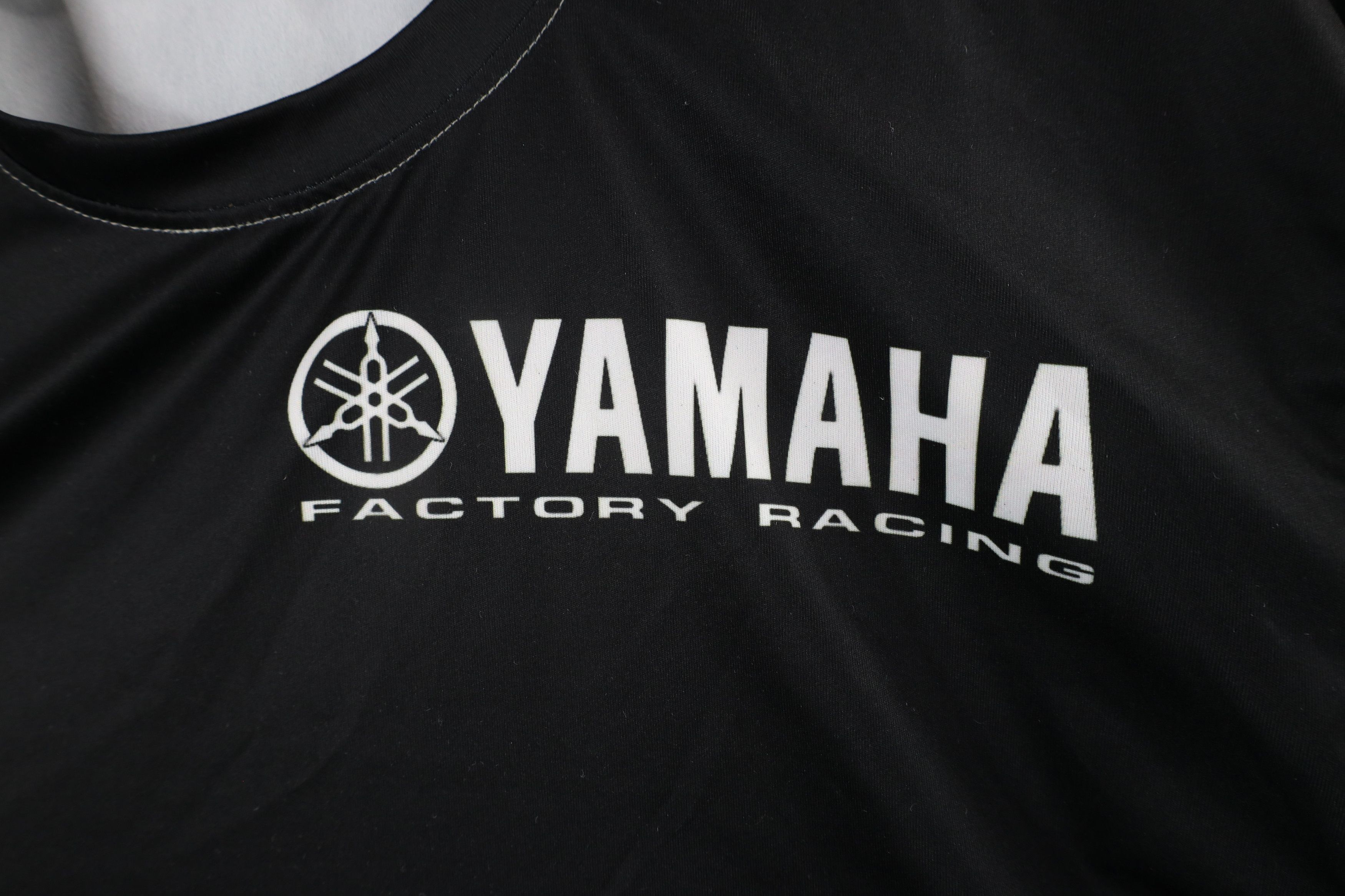 Vintage Monster Energy Drink x Yamaha Factory Racing T-Shirt Black Size US L / EU 52-54 / 3 - 5 Thumbnail