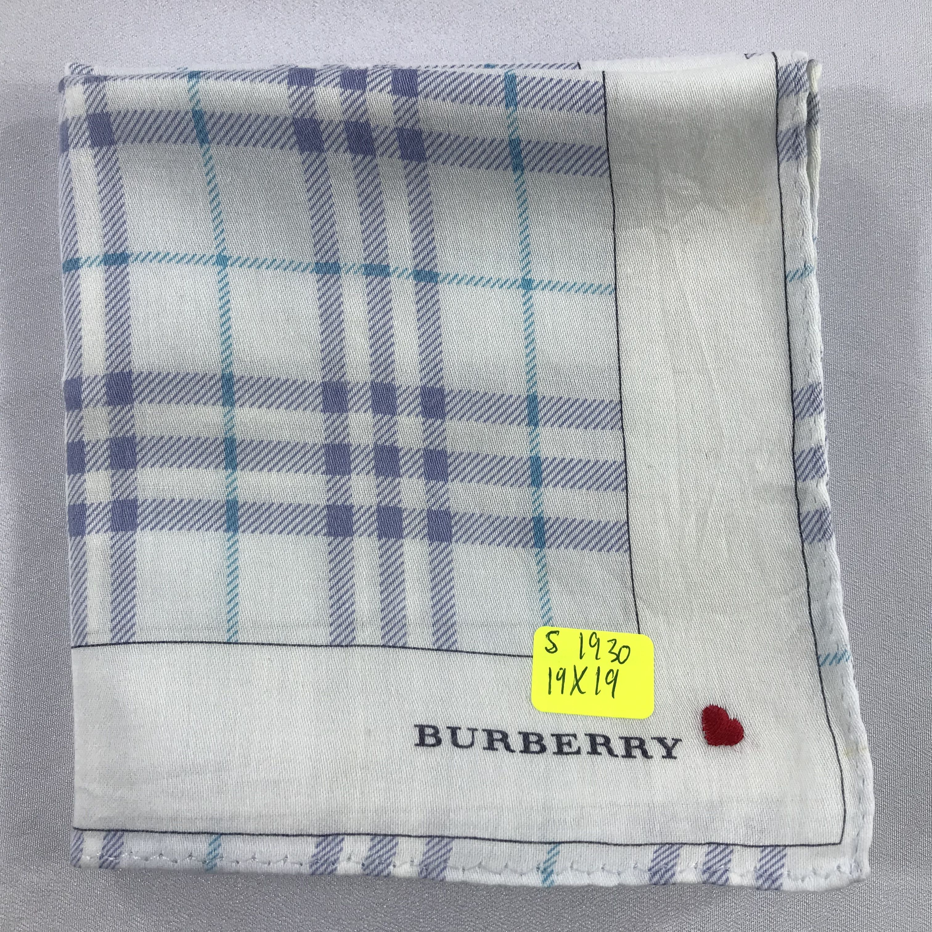 Burberry × Vintage Burberry Bandana / Handkerchief / Neckerchief - S1930 Size ONE SIZE - 7 Thumbnail