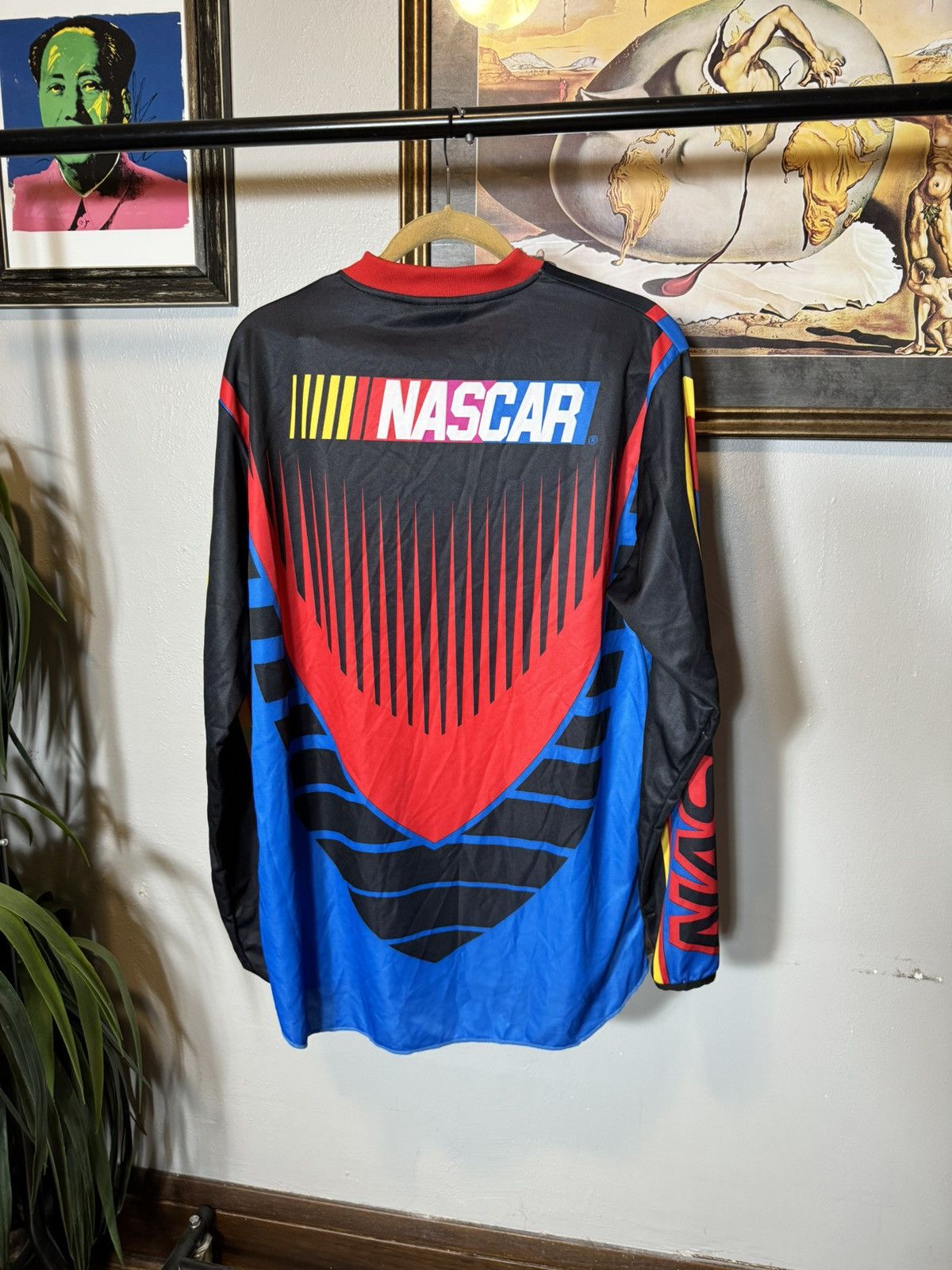 NASCAR × Vintage Vintage NASCAR MotoCross Racing Jersey Size US L / EU 52-54 / 3 - 2 Thumbnail