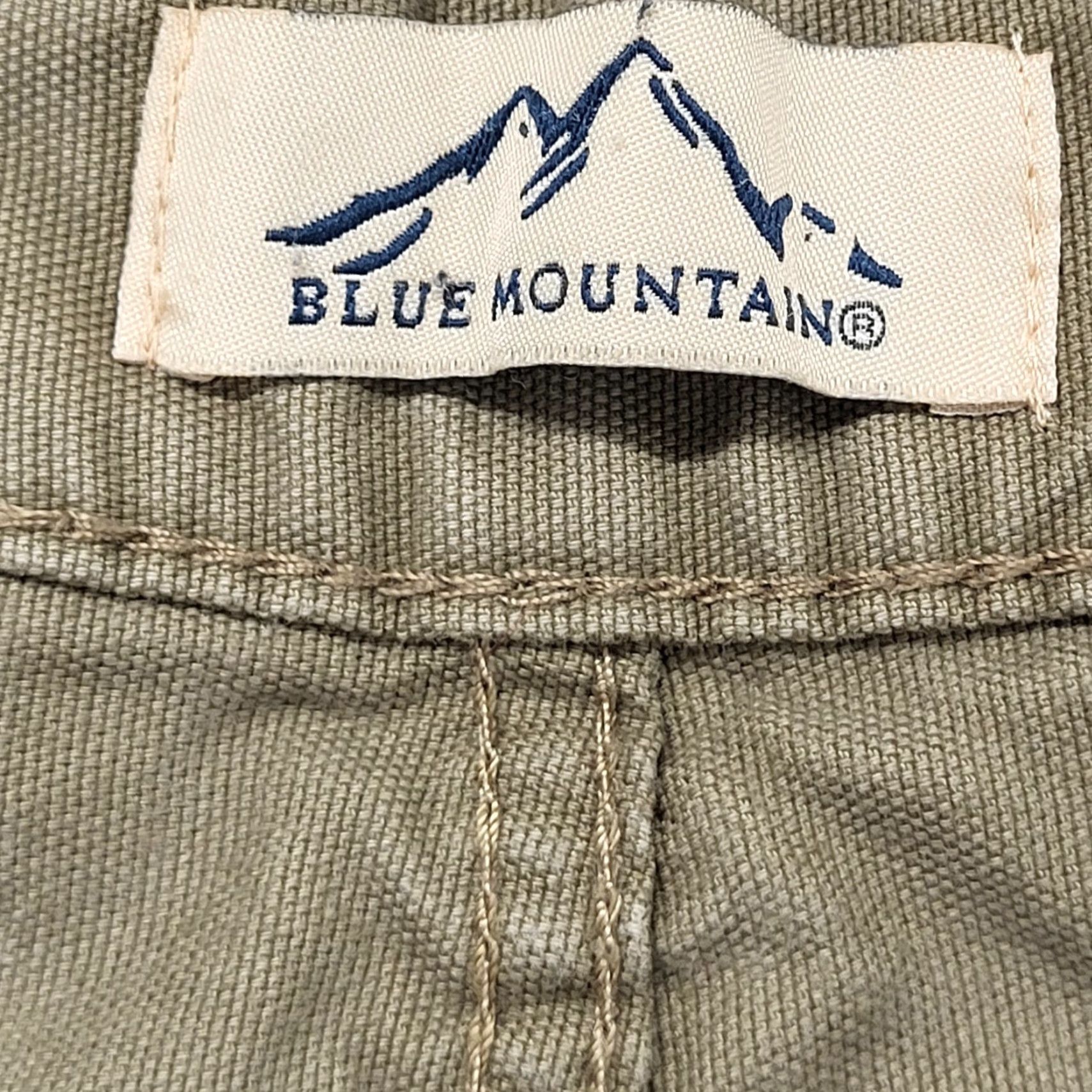 The Mountain Blue Mountain Pants Men’s 36x32 Khaki Carpenter Utility Work 100% Cotton Canvas Size US 36 / EU 52 - 7 Thumbnail