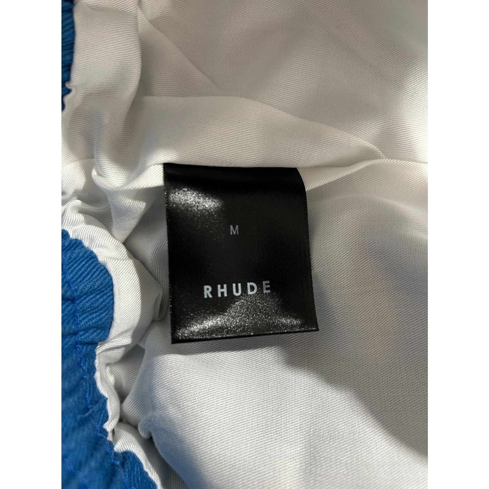 Rhude RHUDE BANDANA SHORTS 'MARINE BLUE' SIZE MEDIUM PREOWNED Size US 26 / EU 42 - 3 Thumbnail