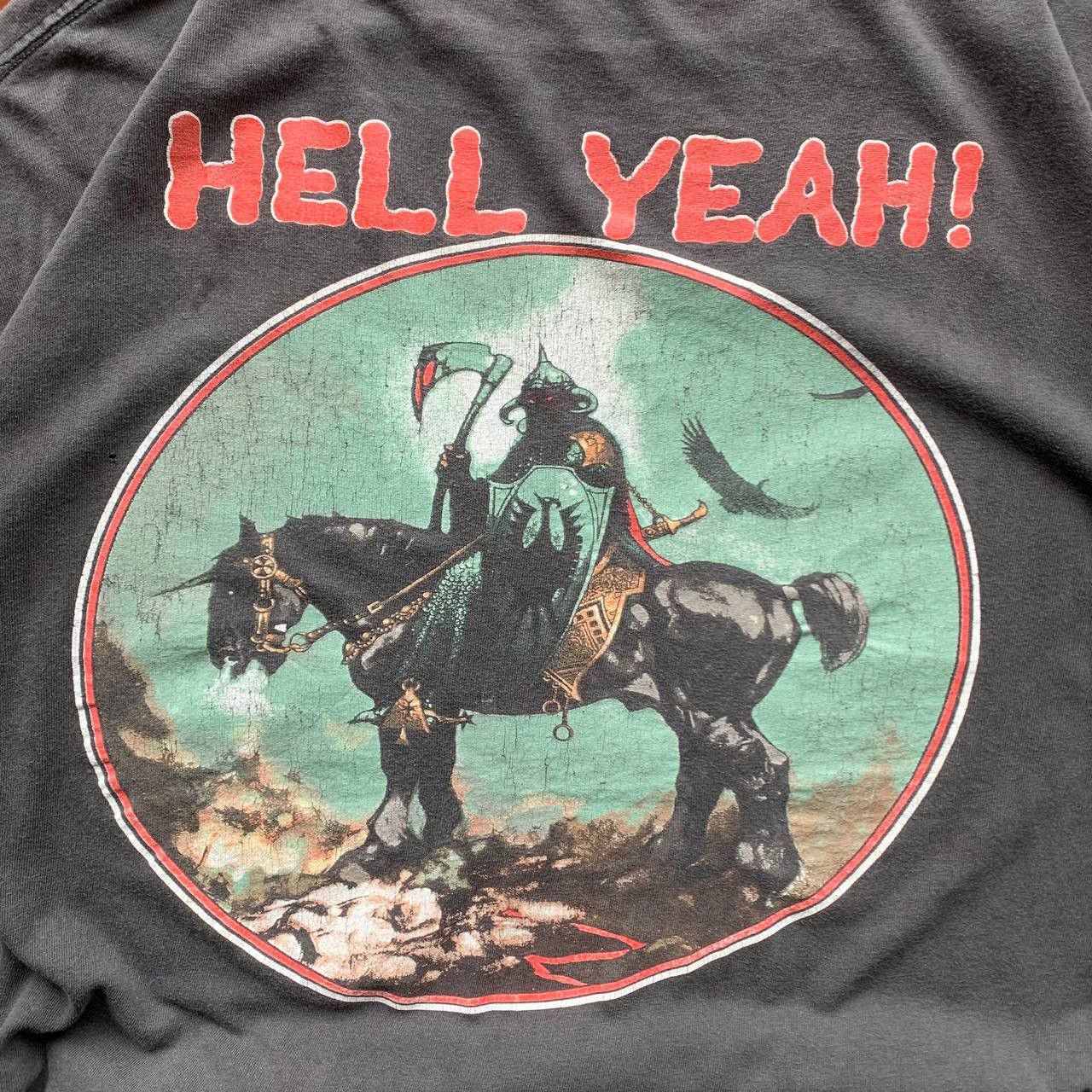 Band Tees Vintage Molly Hatchet 1988 “ Hell Yeah” Grunge Band Tee Size US XL / EU 56 / 4 - 9 Thumbnail