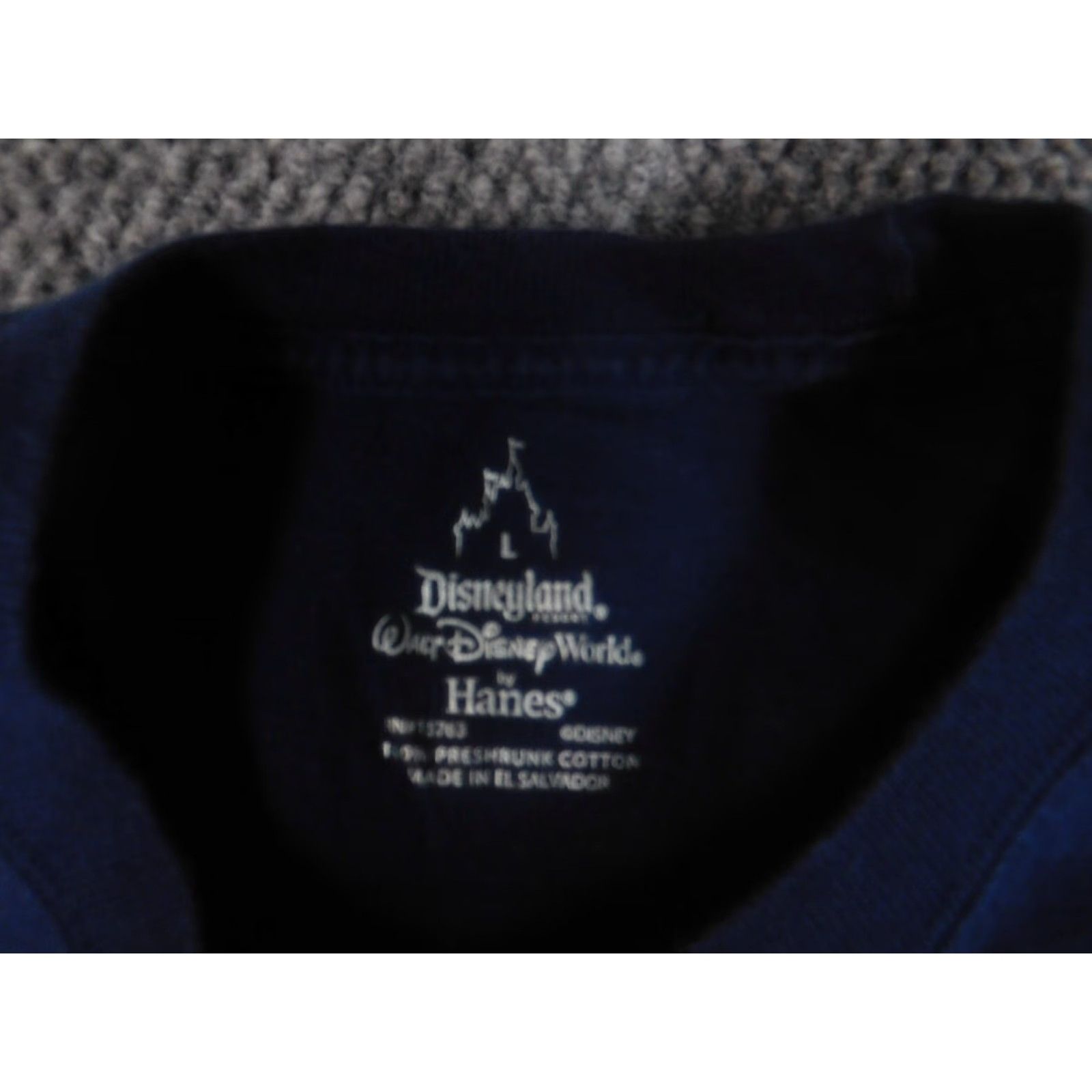 Disney Disneyland Mens Shirt Large blue Disney graphic Size US L / EU 52-54 / 3 - 6 Thumbnail