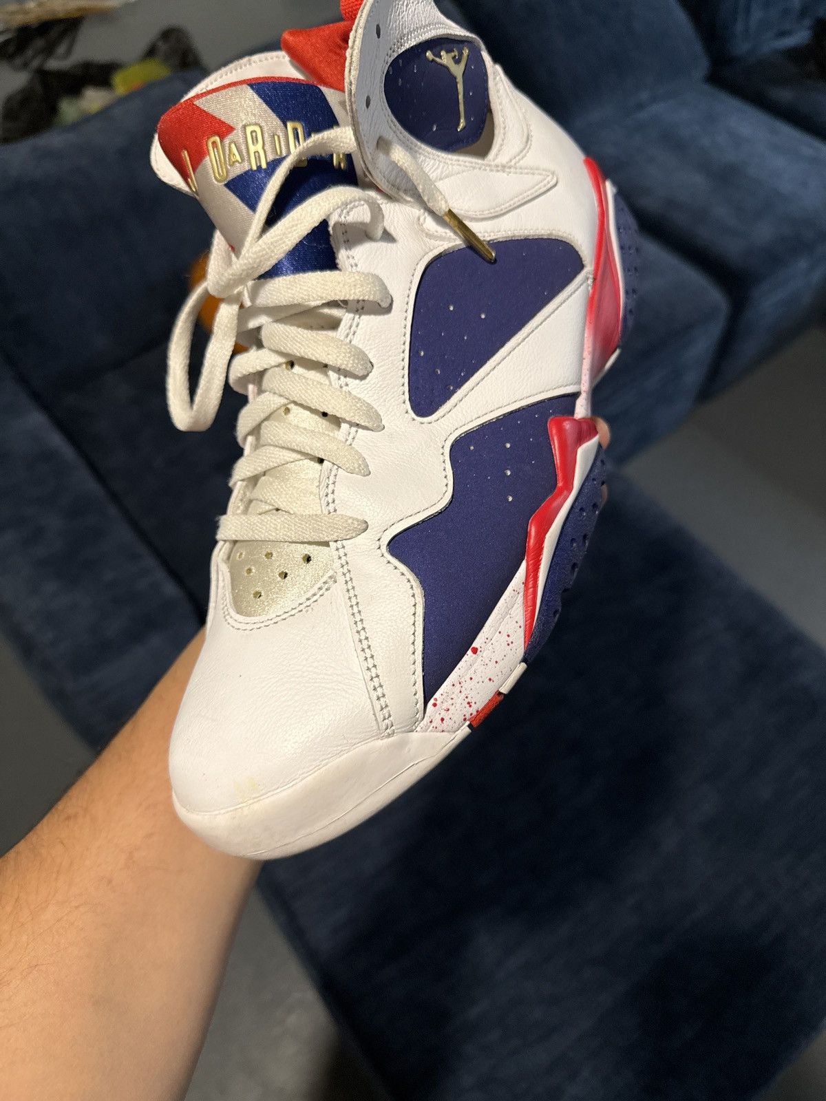 Jordan Brand 2016 Air Jordan 7 Retro Olympics Size US 12 / EU 45 - 6 Thumbnail