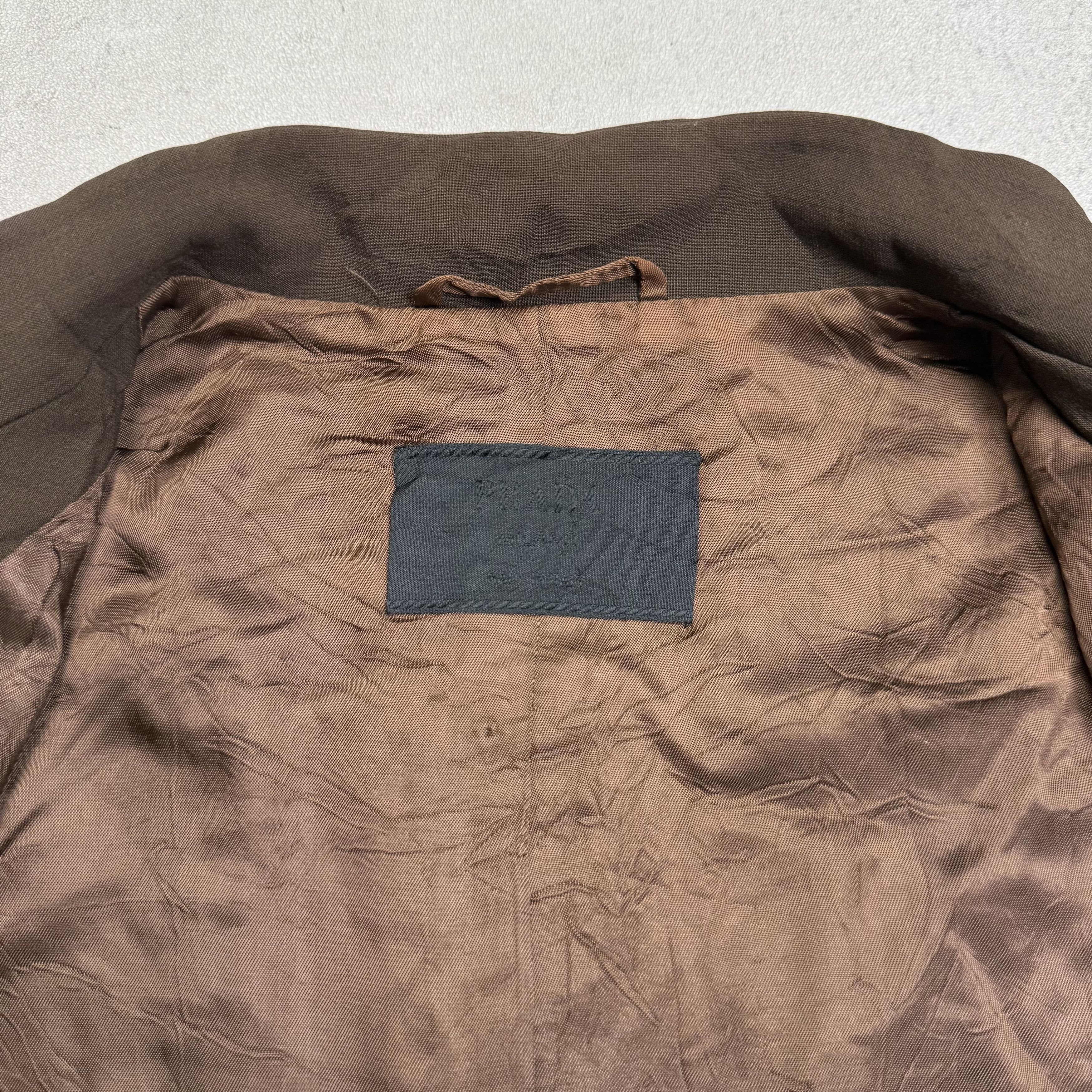 Prada Vintage Prada Jacket Size 46 Size L / US 10 / IT 46 - 10 Thumbnail