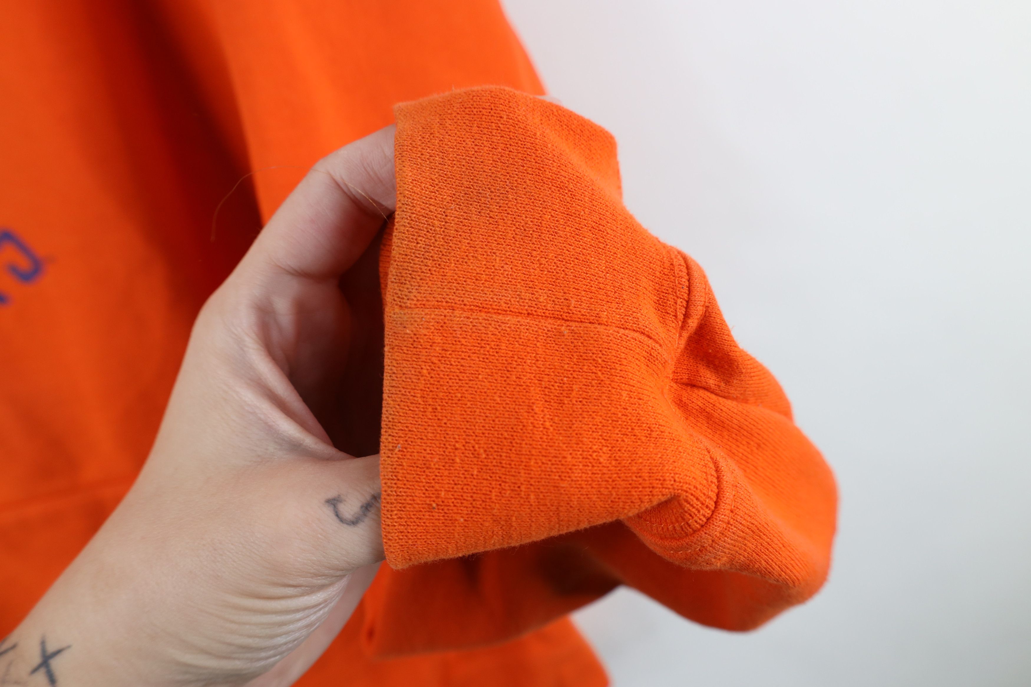 Adidas Vintage Adidas Clemson University Football Hoodie Orange Size US M / EU 48-50 / 2 - 11 Thumbnail