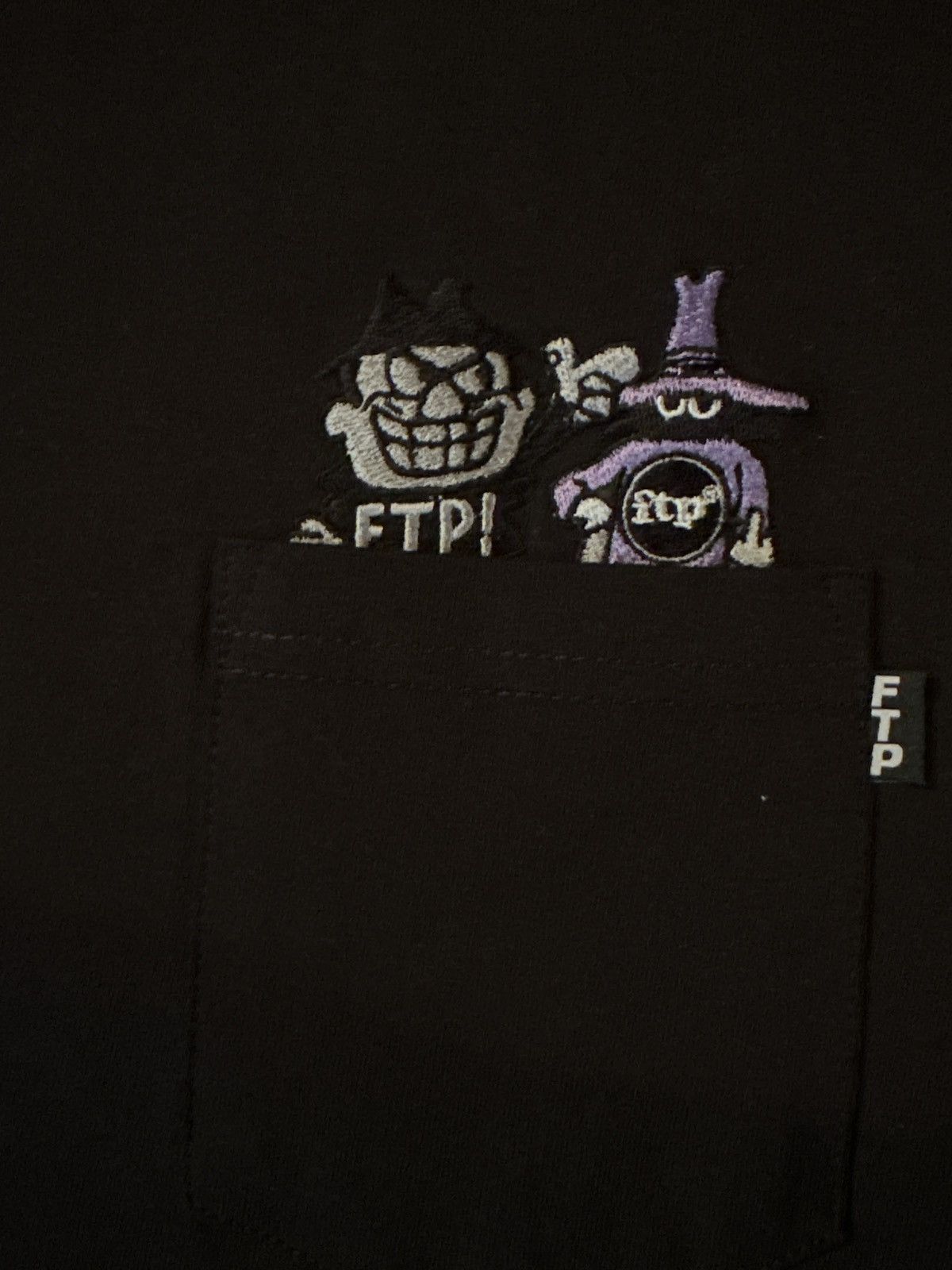 Fuck The Population FTP Boris & Spook Pocket Tee Size US M / EU 48-50 / 2 - 2 Thumbnail