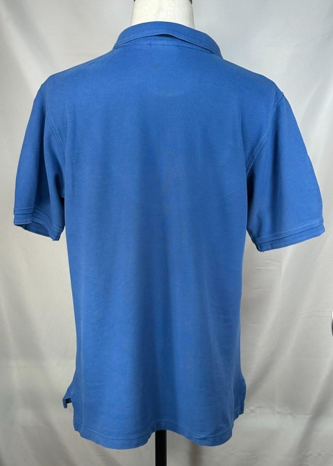 Jos. A. Bank Jos A Bank 1/4 Button Travelers Polo Shirt Blue Mens M Size US M / EU 48-50 / 2 - 2 Thumbnail