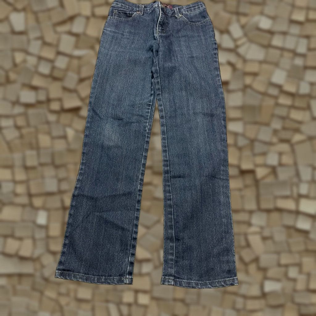 Gloria Vanderbilt Gloria Vanderbilt Jeans Women's 4 Petite Blue Denim Amanda Straight Size 27" / US 4 / IT 40 - 1 Thumbnail