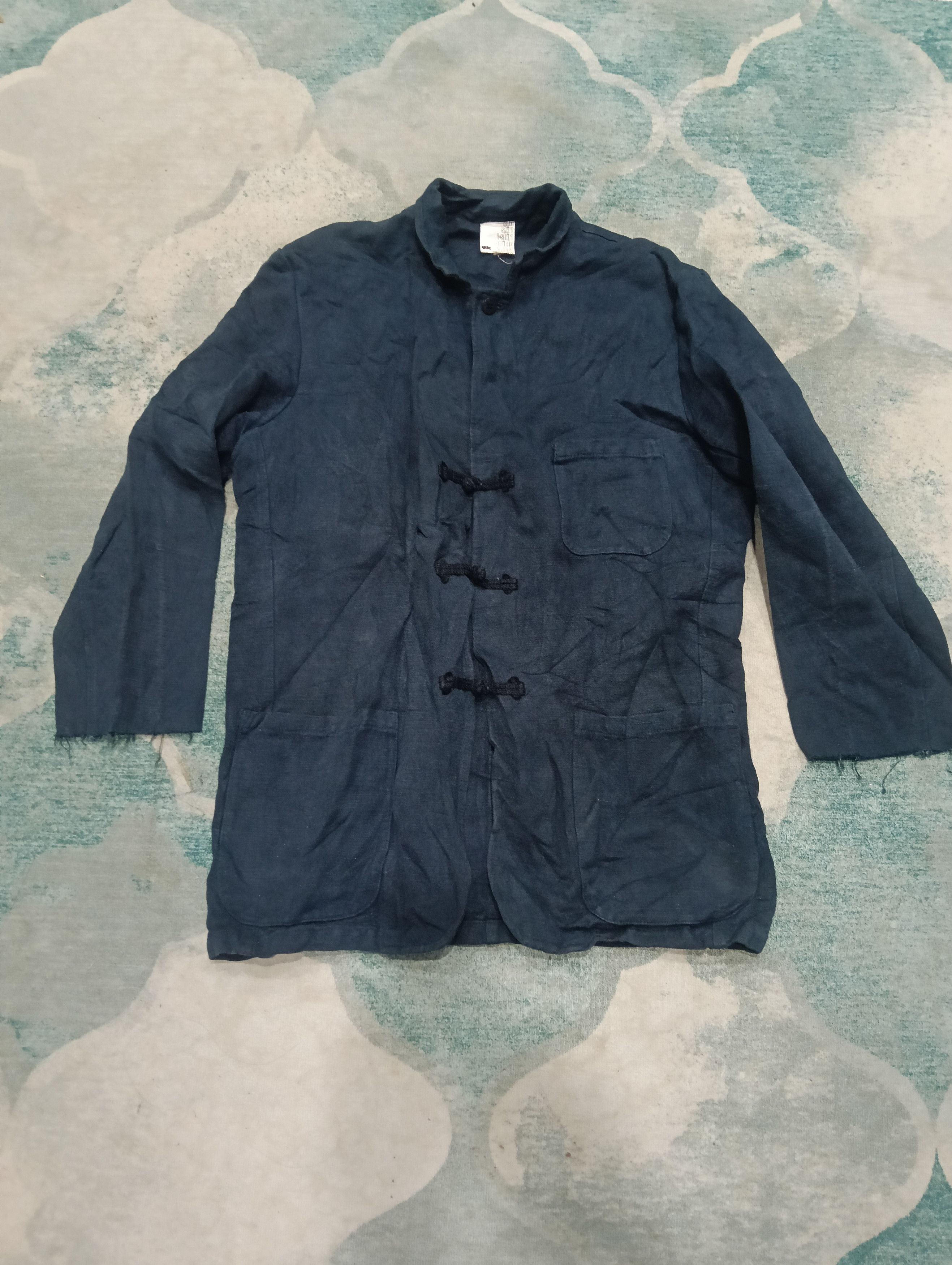 Japanese Brand × Narcotic GDC Vintage GDC Jacket Made In Japan Like Cheongsam Size US XL / EU 56 / 4 - 2 Thumbnail